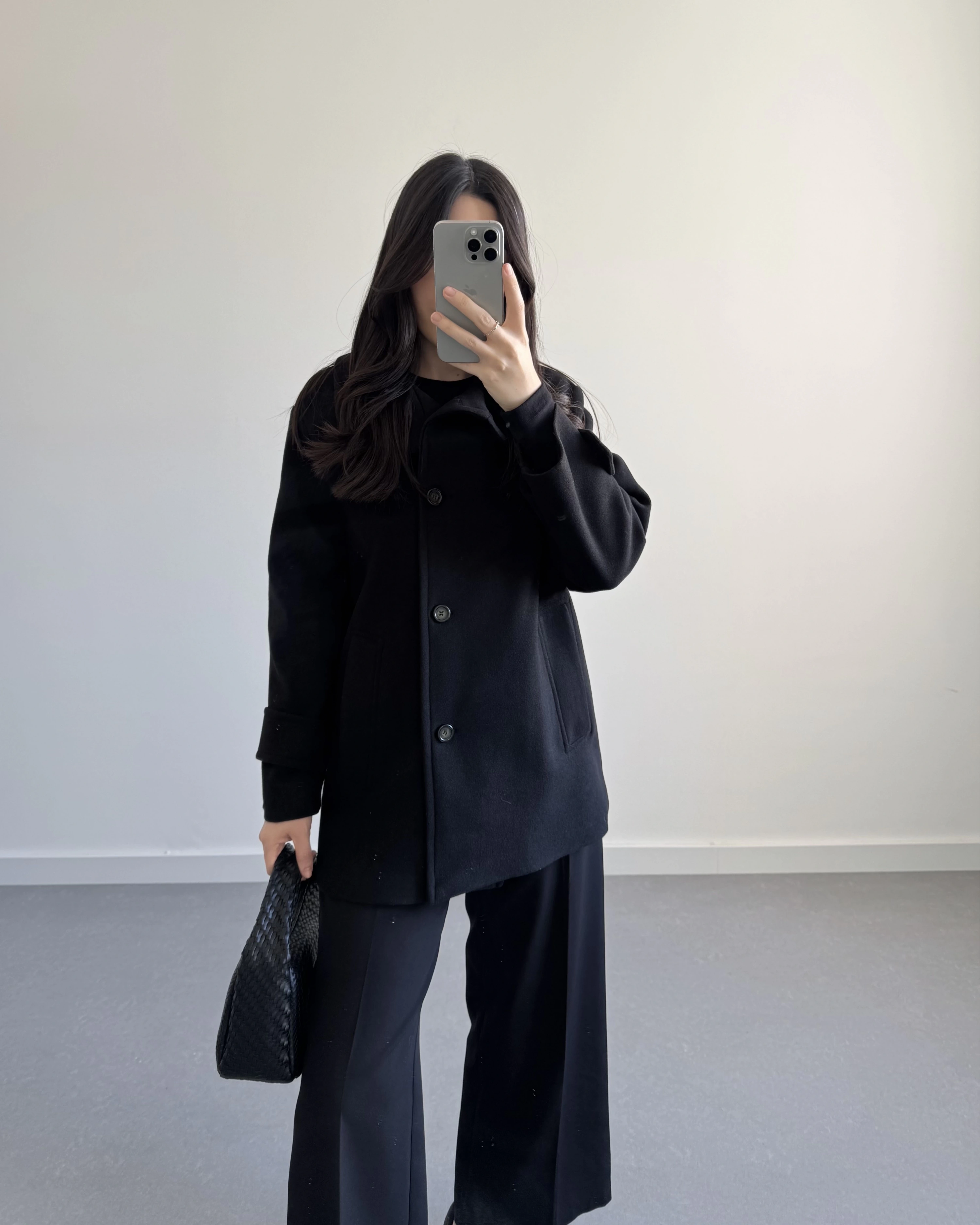 MNG MODEL KAŞE CEKET SİYAH