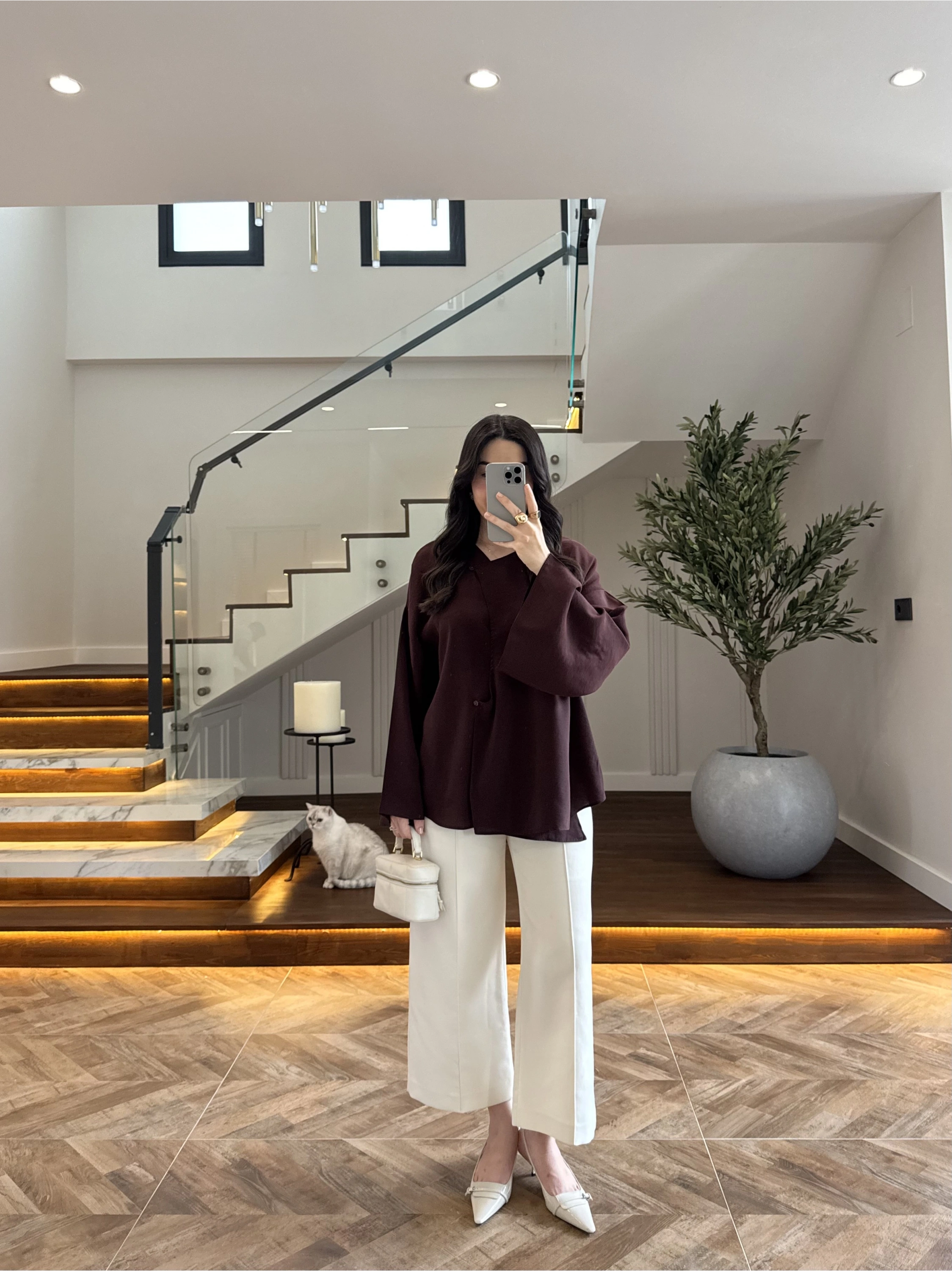 MÜRDÜM DÜĞME DETAY TENSEL KİMONO -706