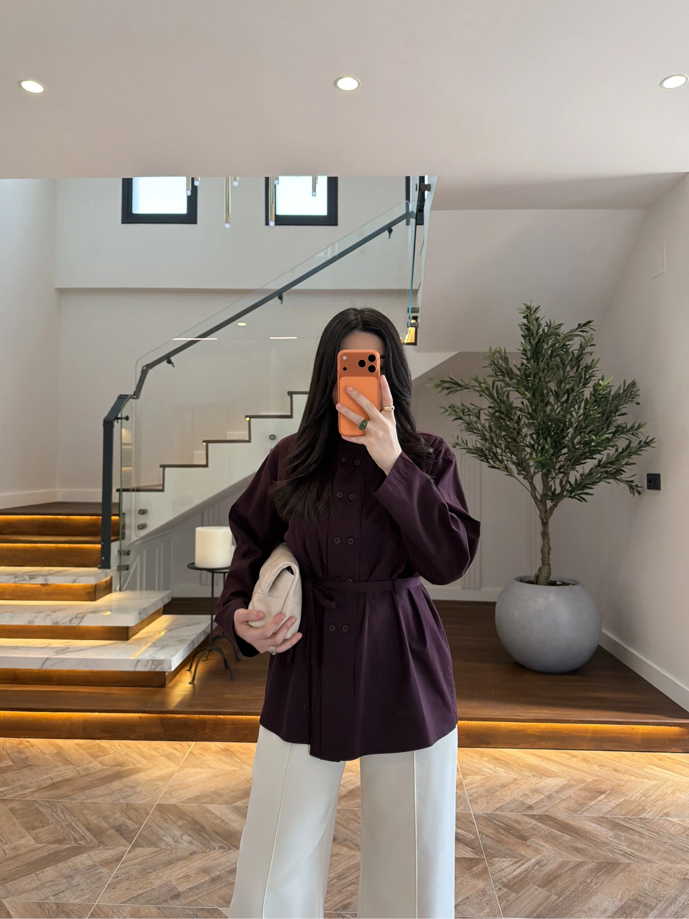 MÜRDÜM GENİŞ PATLI BAĞCIKLI GÖMLEK-5529