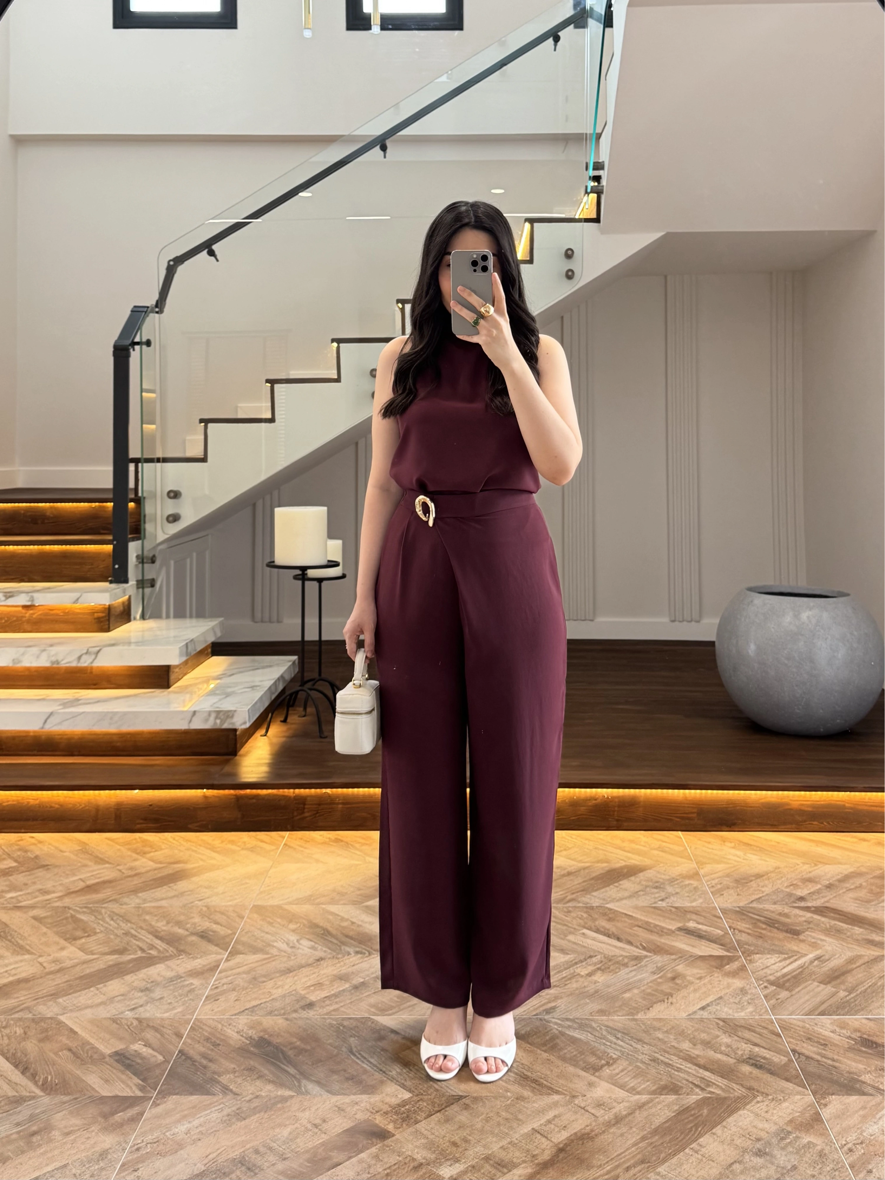 MÜRDÜM HALTER YAKA BLUZ TAKIM-9160