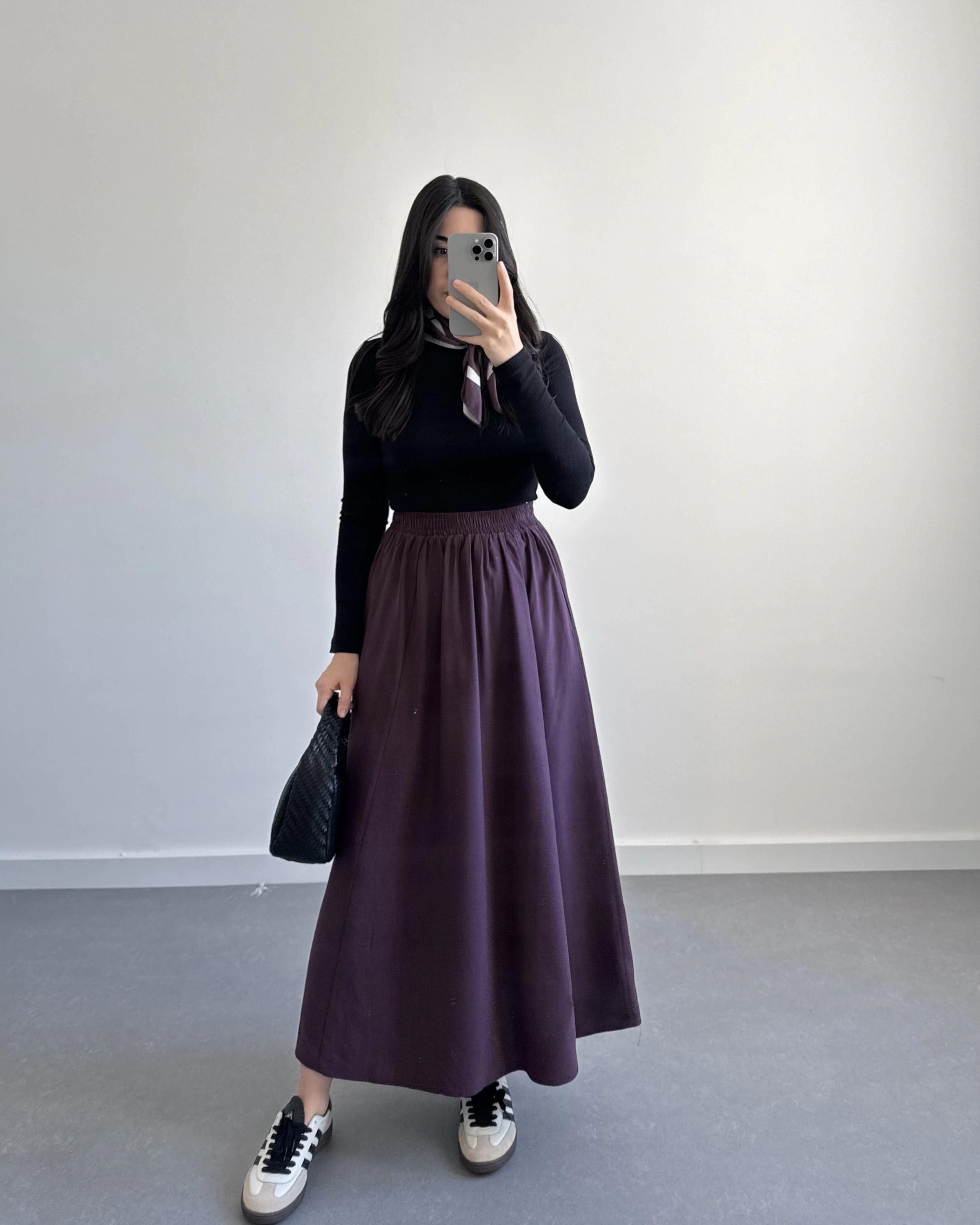 MÜRDÜM MODAL MİDİ BOY ETEK