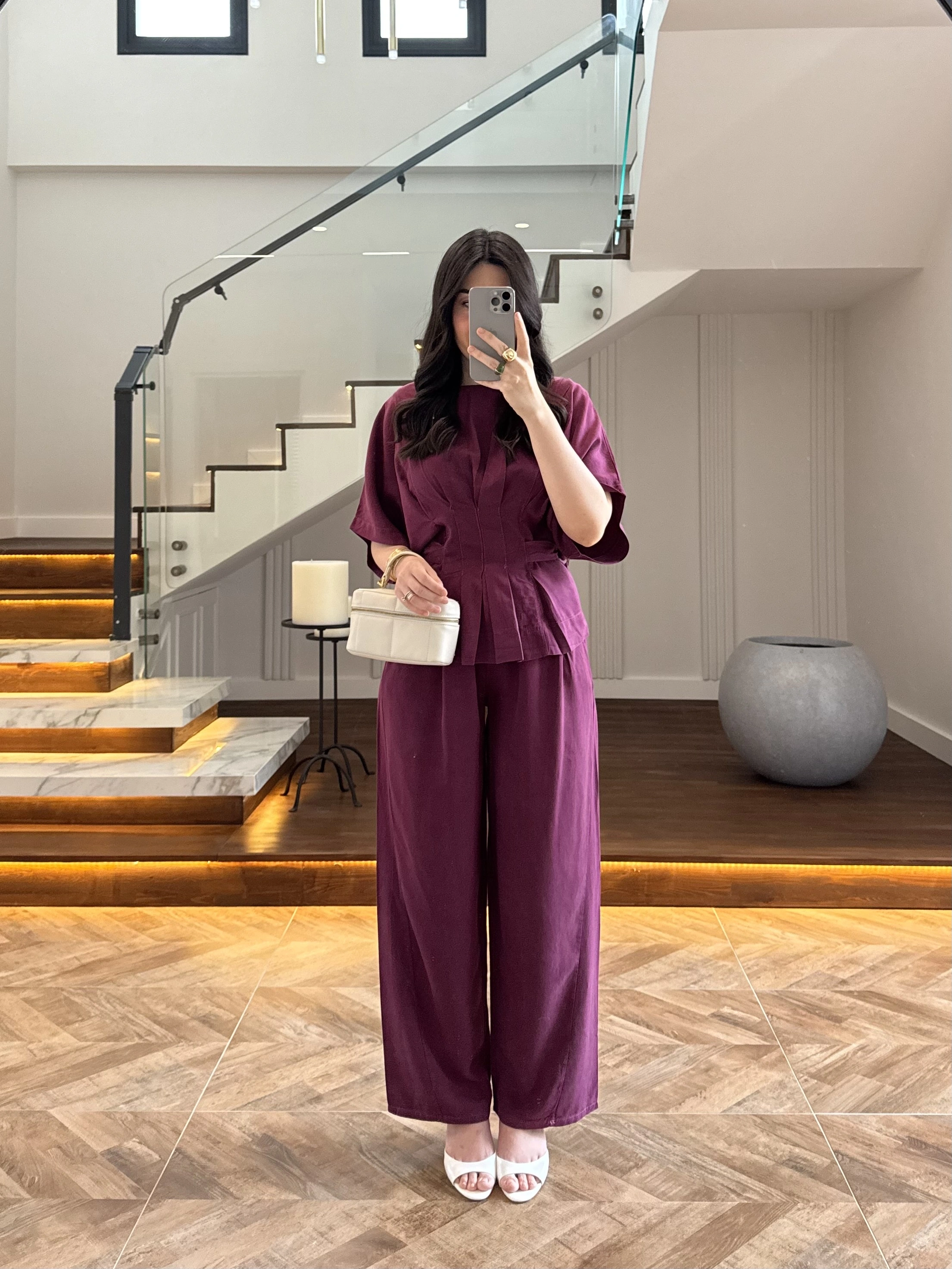 MÜRDÜM SALAŞ PANTOLON BLUZ TAKIM-650008