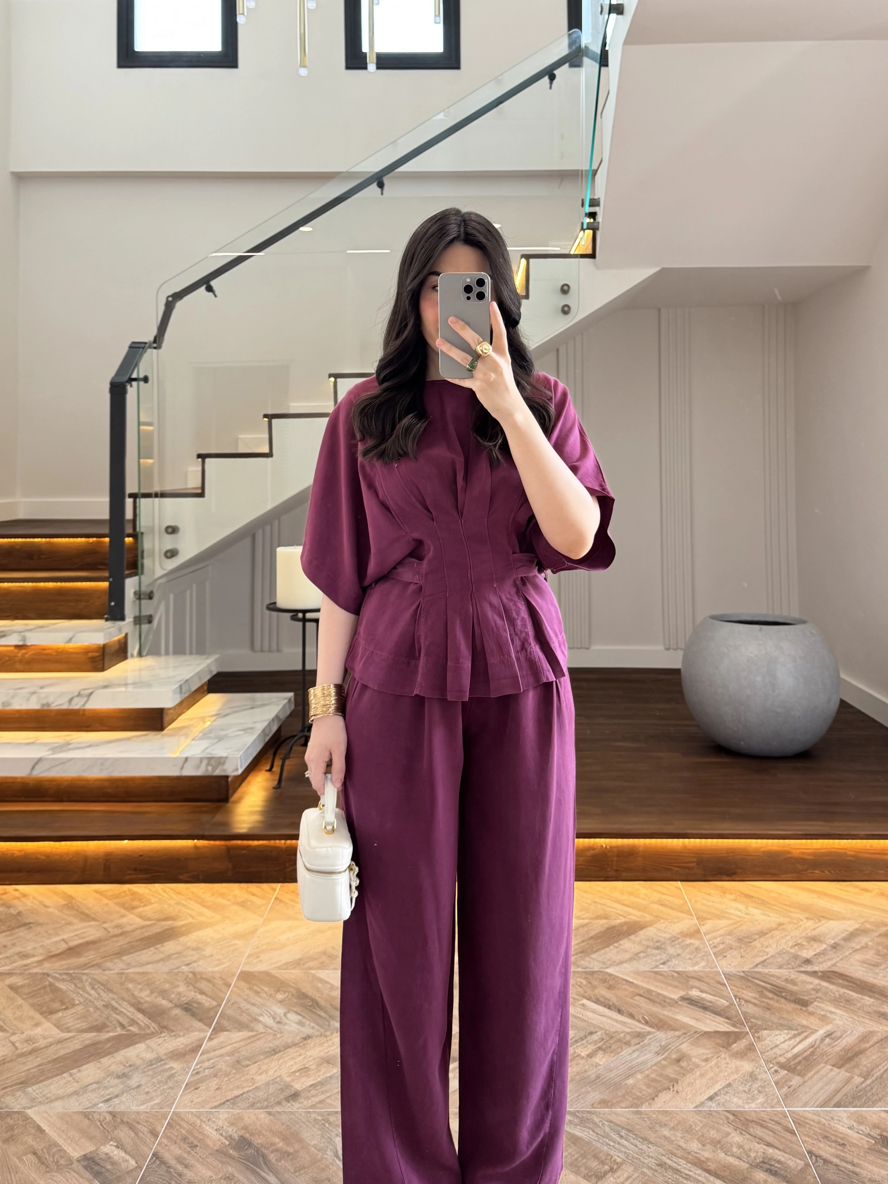 MÜRDÜM SALAŞ PANTOLON BLUZ TAKIM-650008