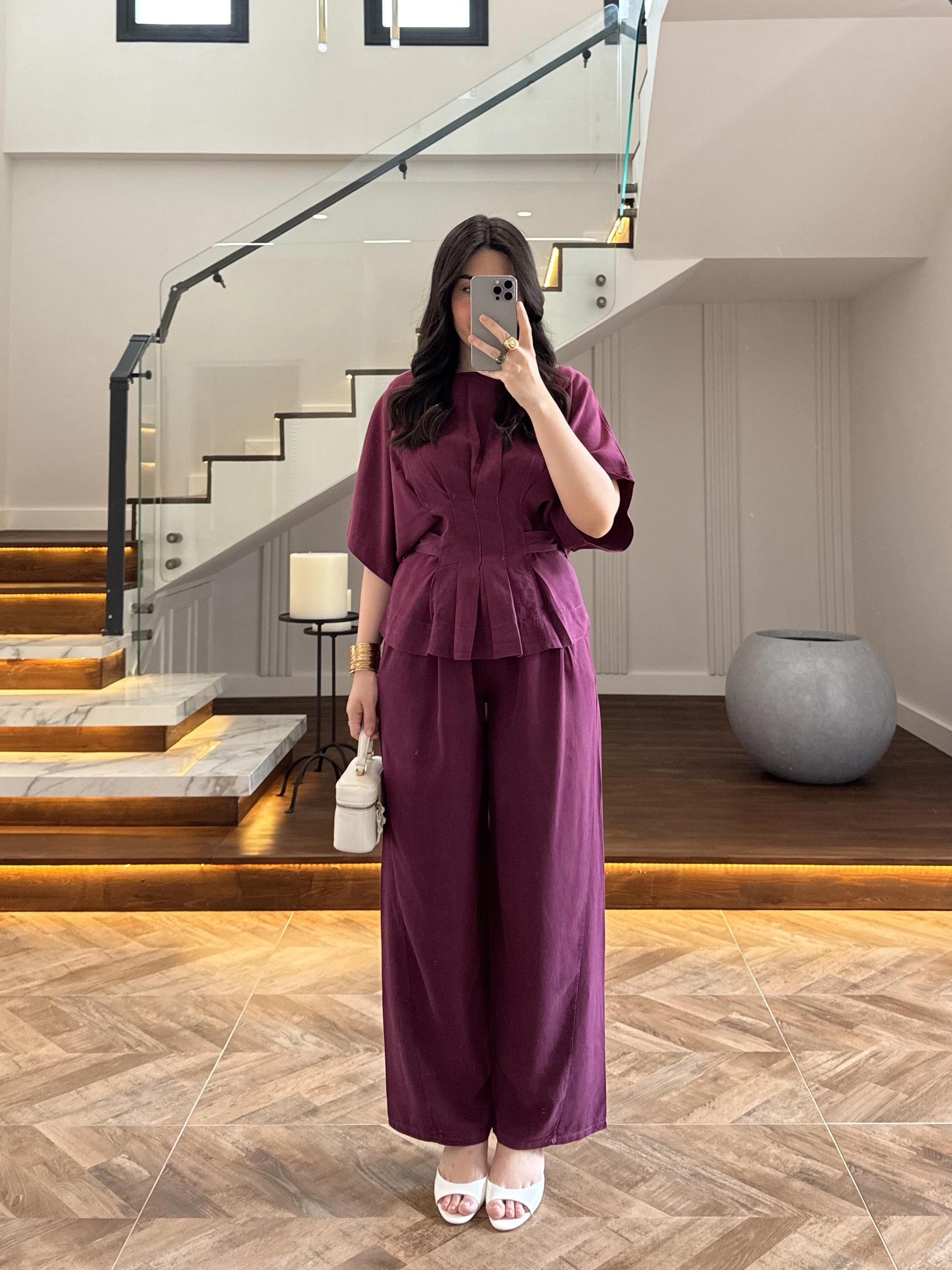 MÜRDÜM SALAŞ PANTOLON BLUZ TAKIM-650008