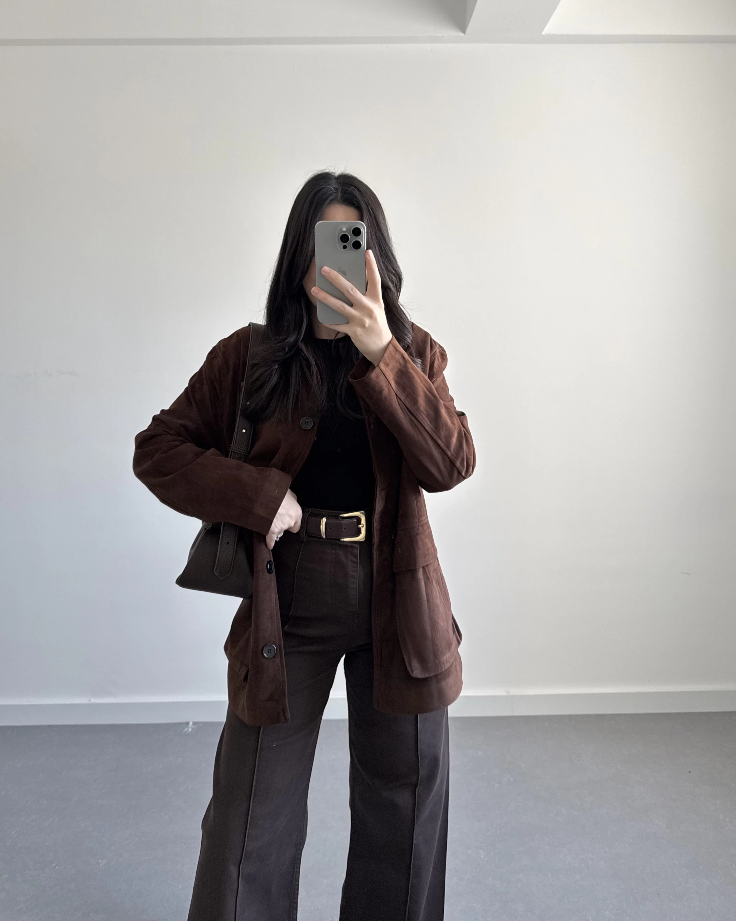 NUBUK ACI KAHVE CEKET