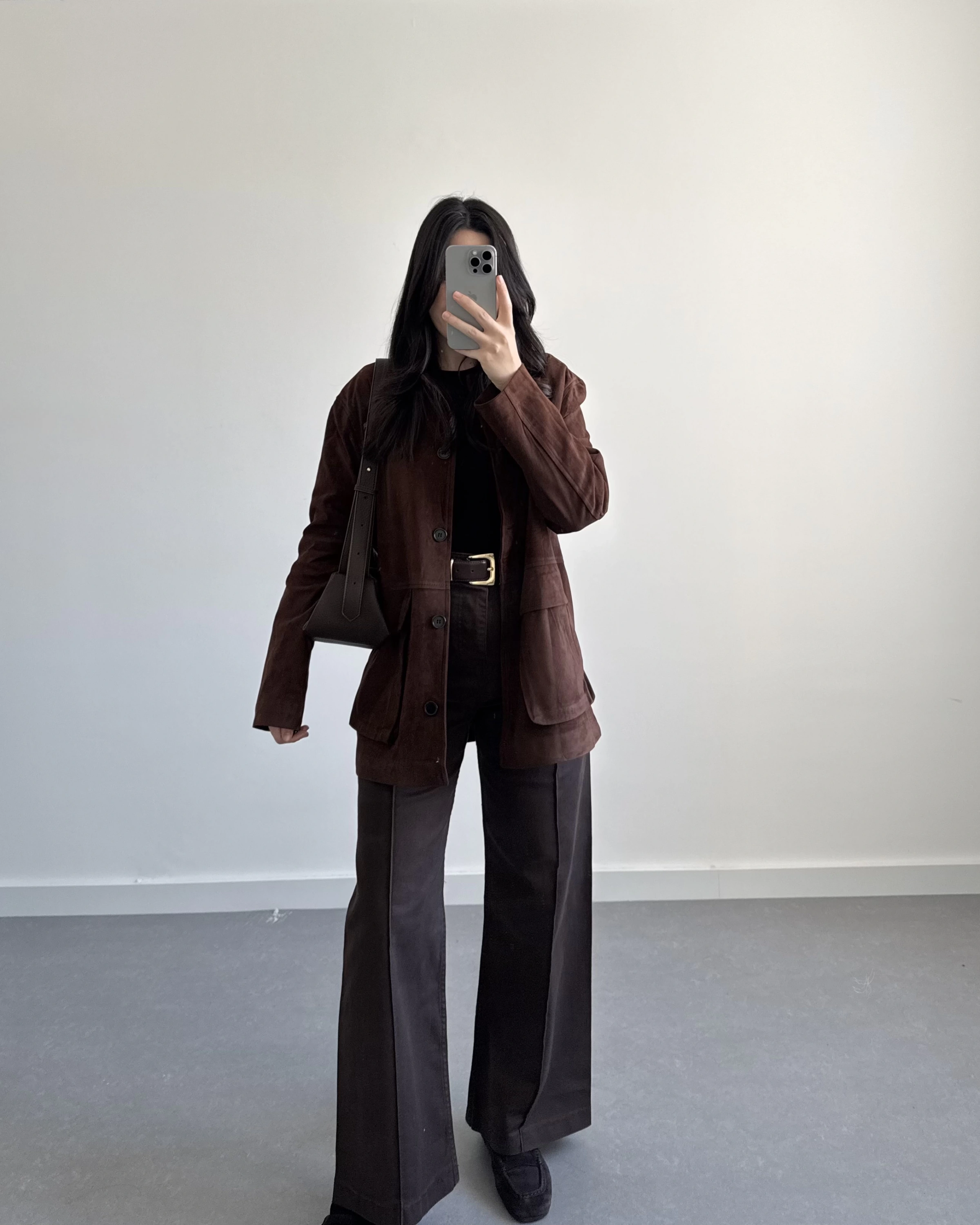 NUBUK ACI KAHVE CEKET