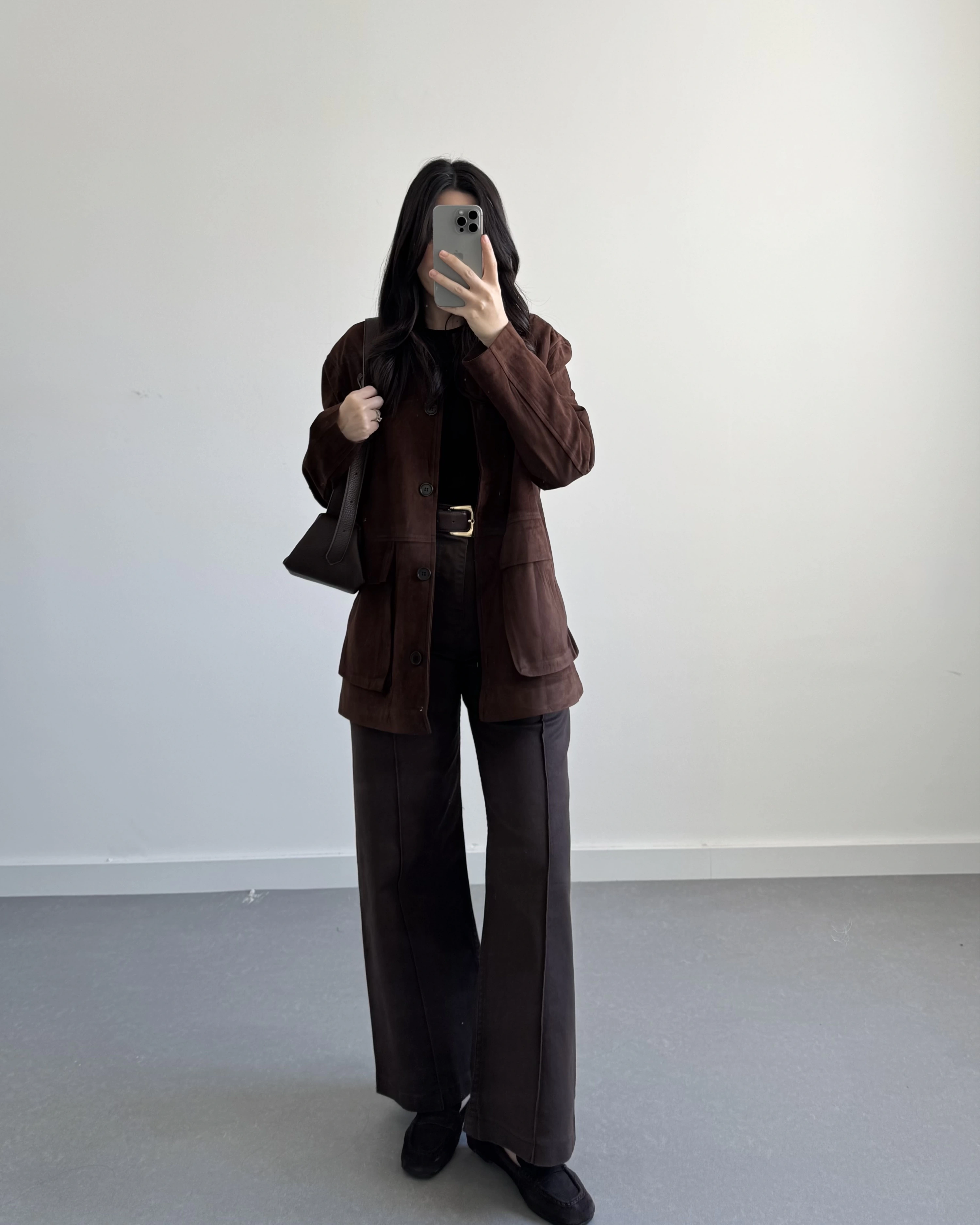 NUBUK ACI KAHVE CEKET