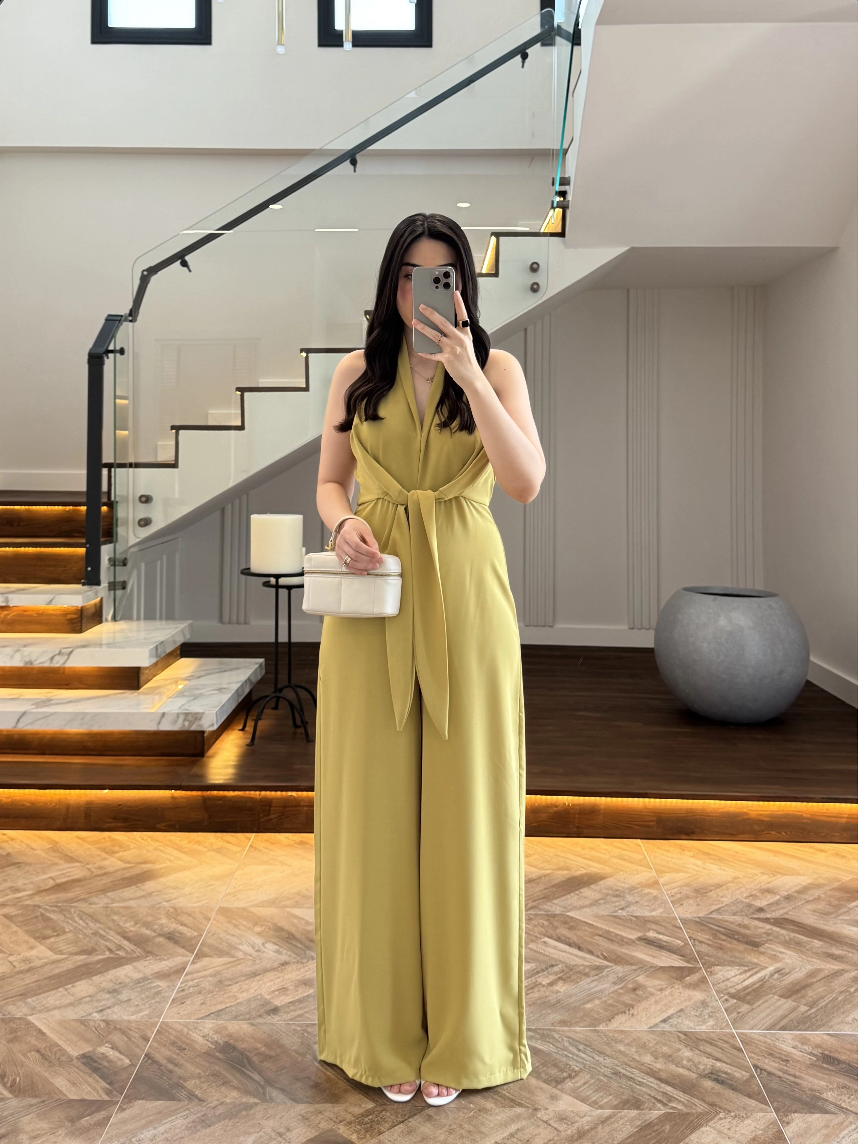 OLİVE ÖNÜ KUŞAKLI TULUM-3551