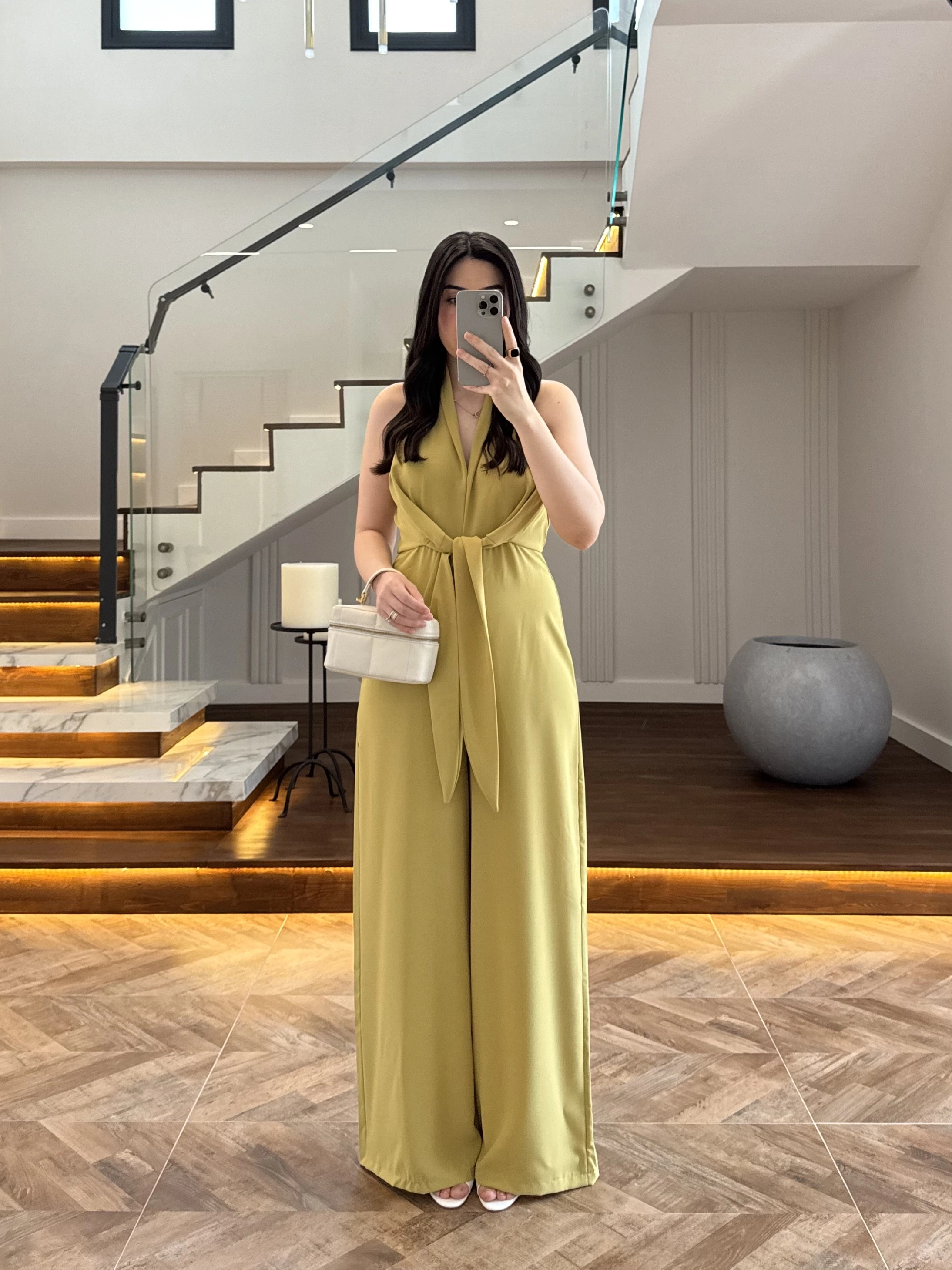 OLİVE ÖNÜ KUŞAKLI TULUM-3551