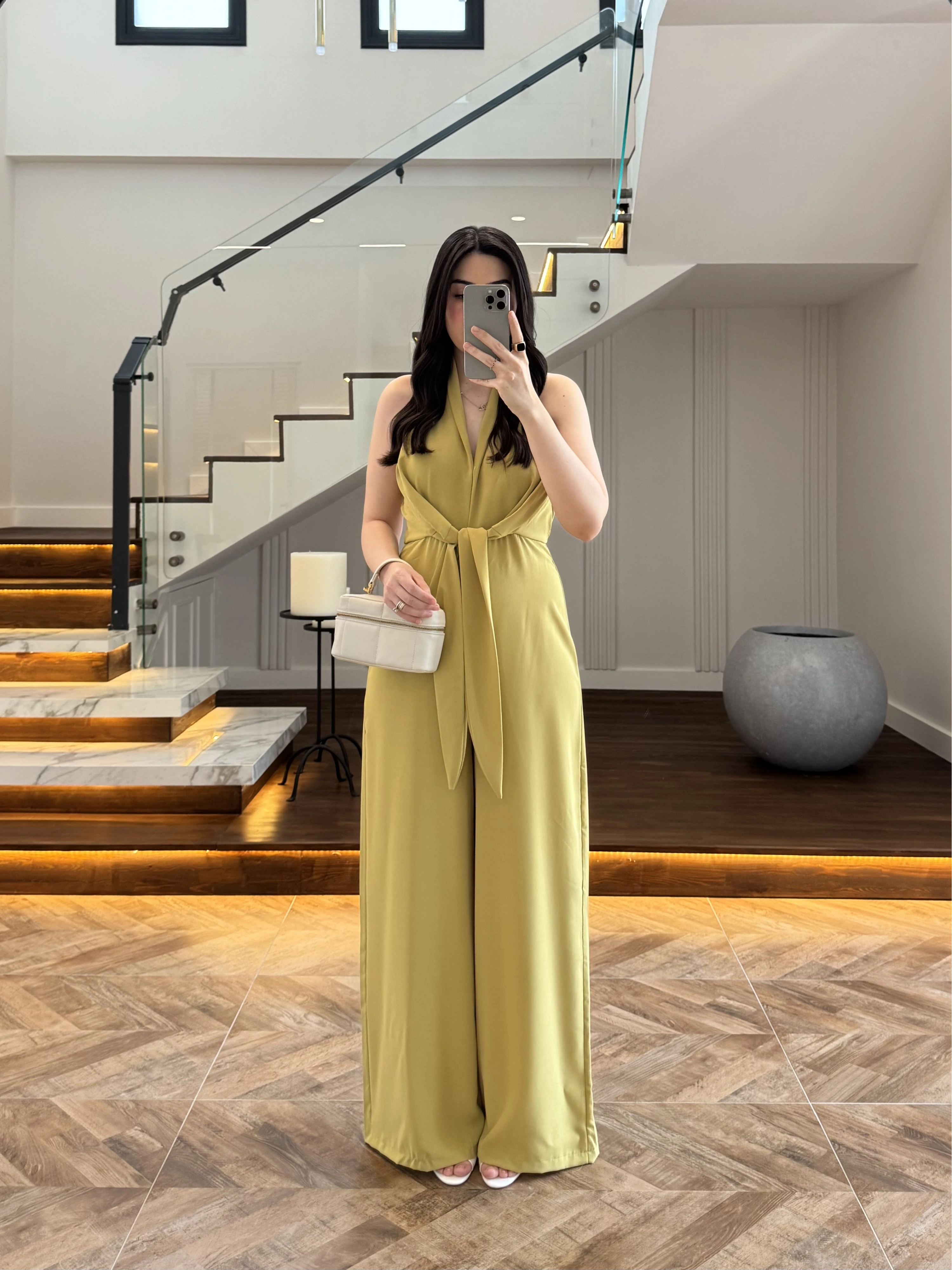 OLİVE ÖNÜ KUŞAKLI TULUM-3551
