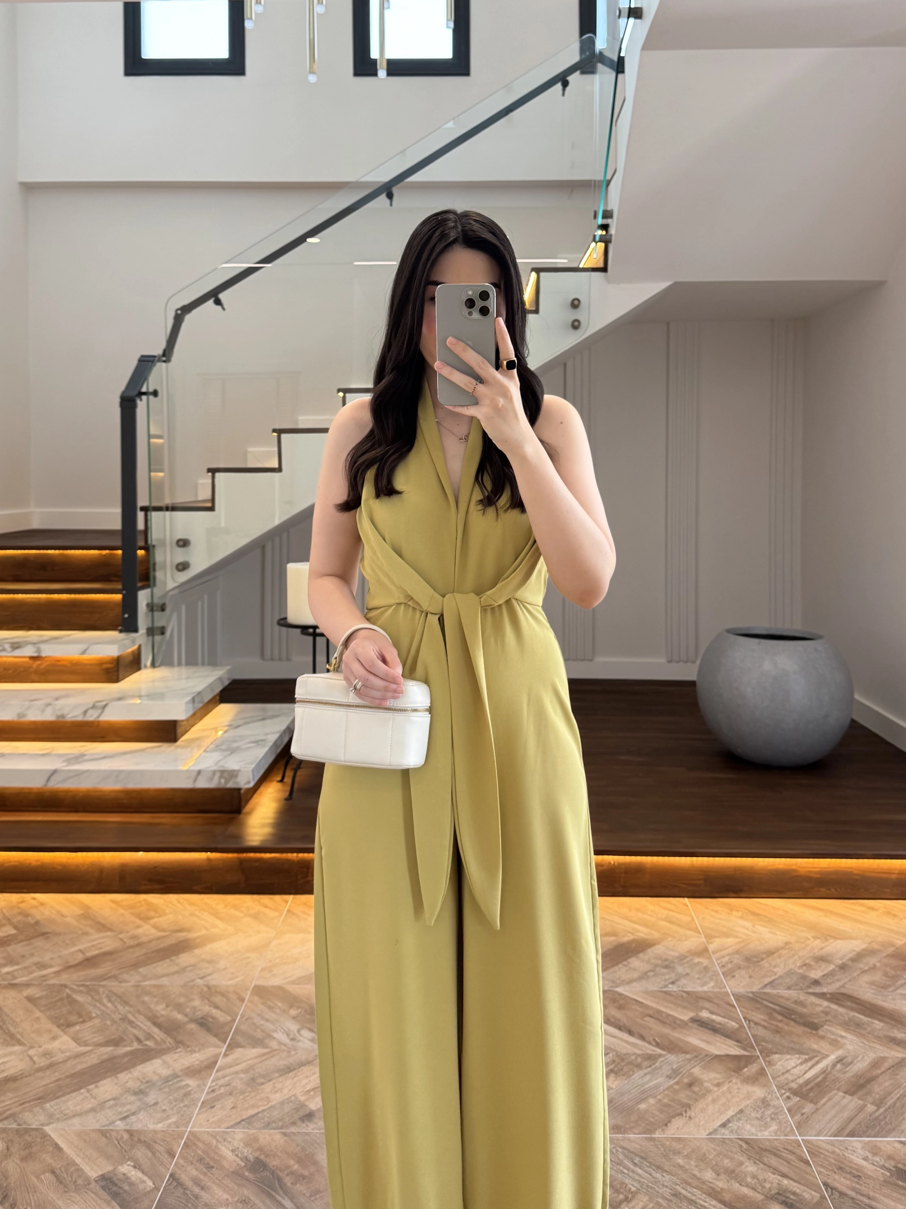 OLİVE ÖNÜ KUŞAKLI TULUM-3551