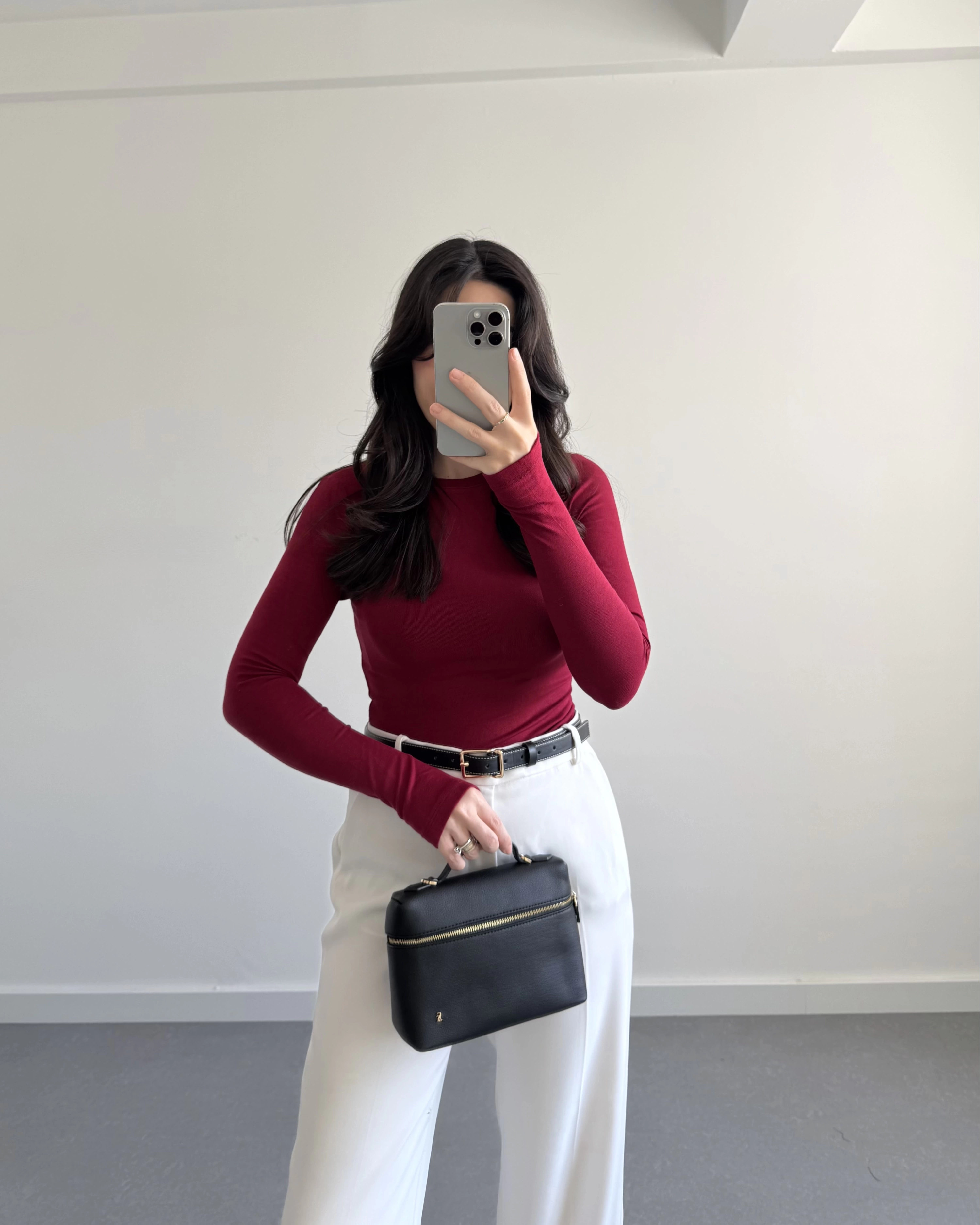 OYSH PARMAK GEÇİRMELİ BODY BORDO