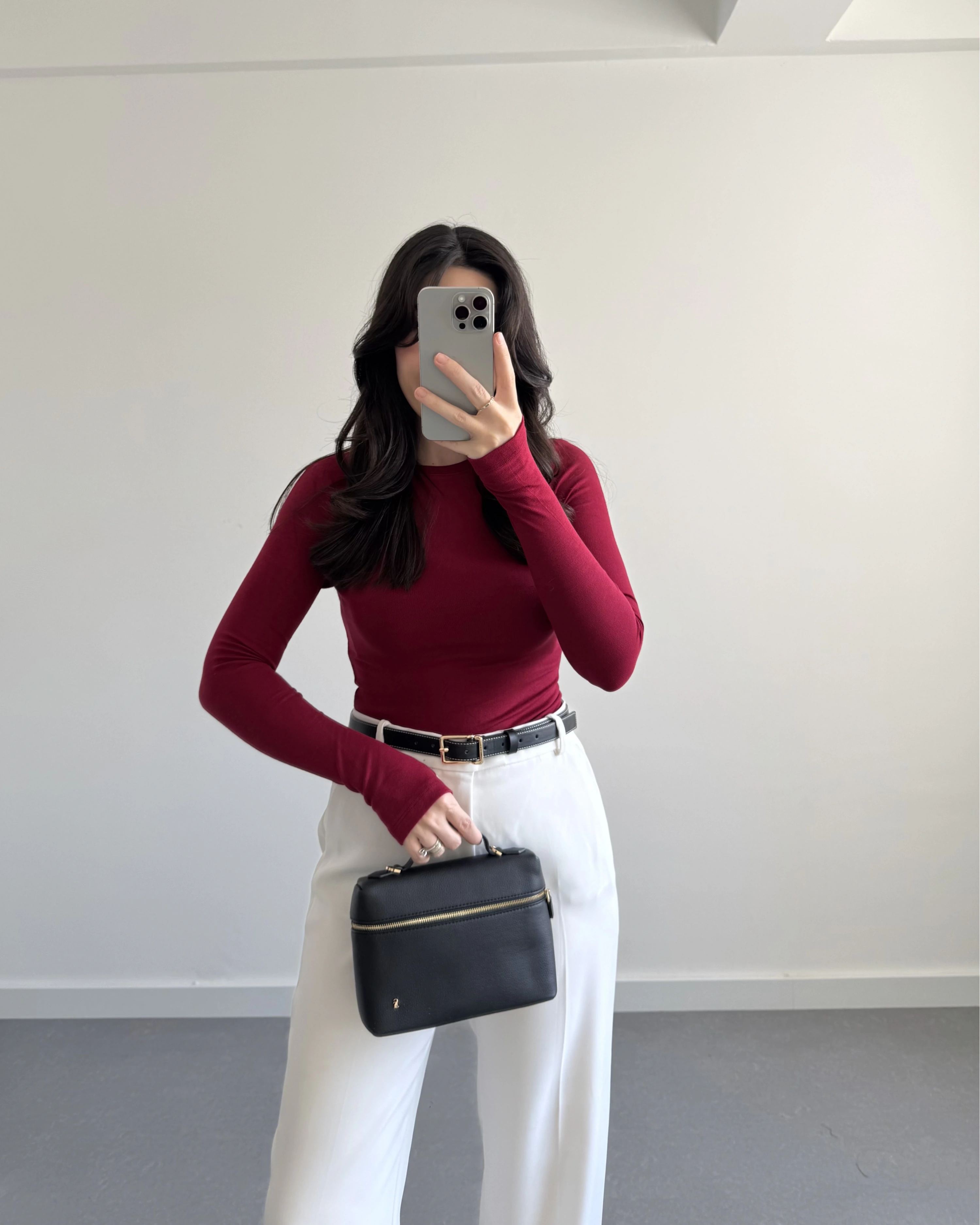 OYSH PARMAK GEÇİRMELİ BODY BORDO