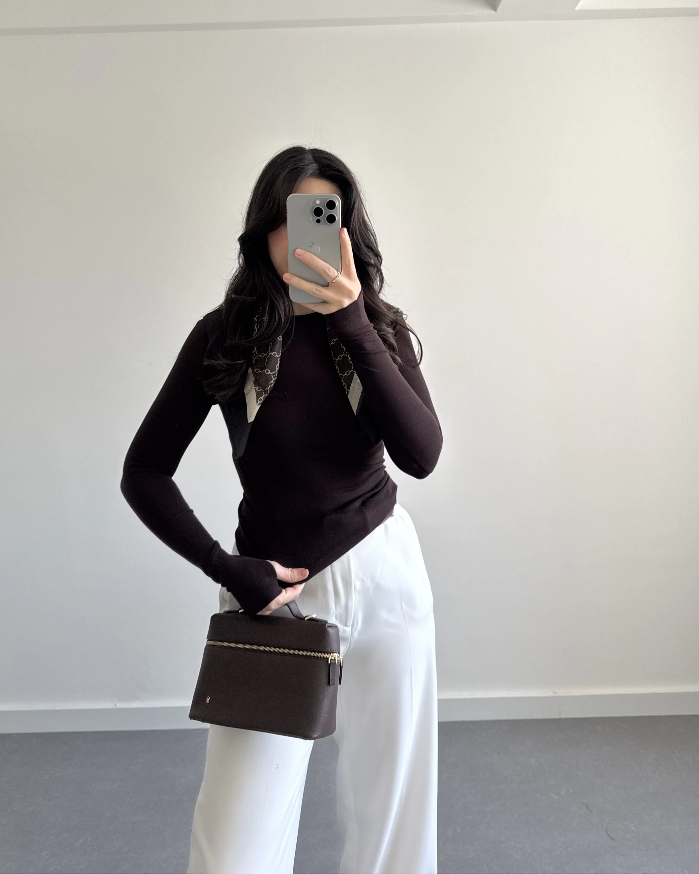 OYSH PARMAK GEÇİRMELİ BODY KAHVE