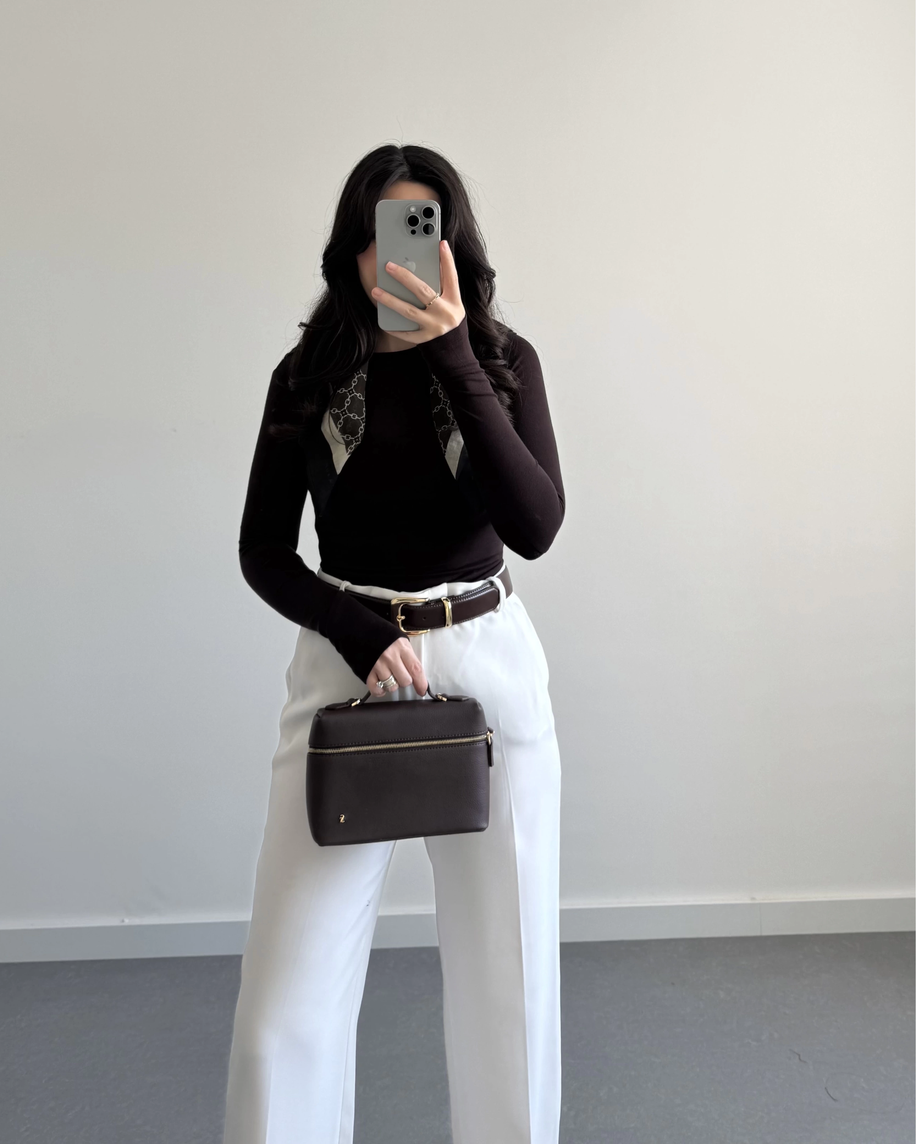 OYSH PARMAK GEÇİRMELİ BODY KAHVE