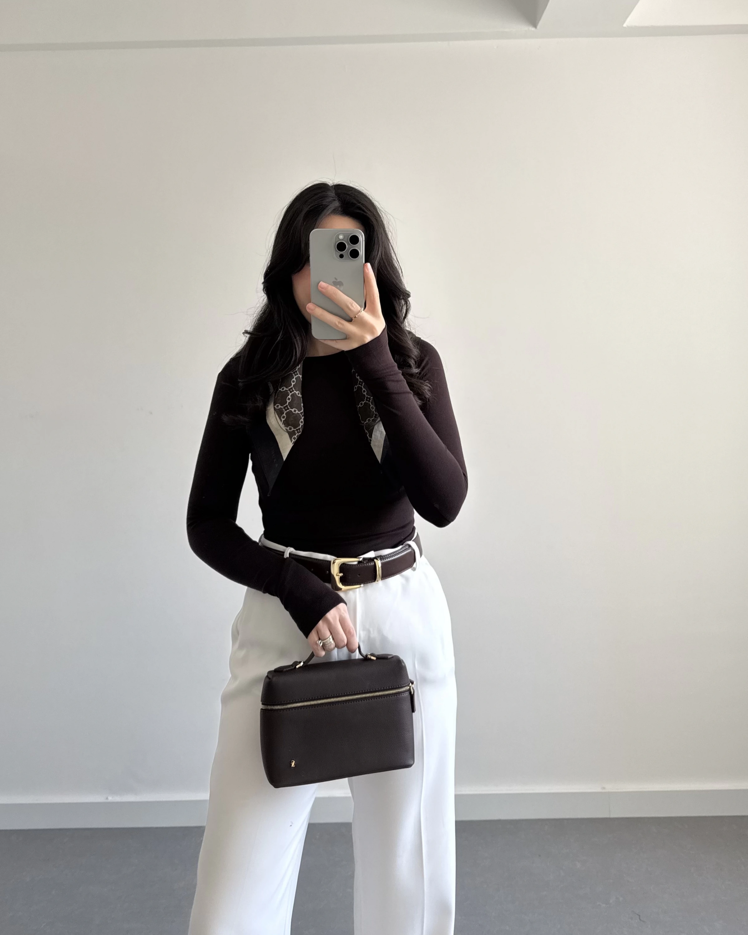 OYSH PARMAK GEÇİRMELİ BODY KAHVE