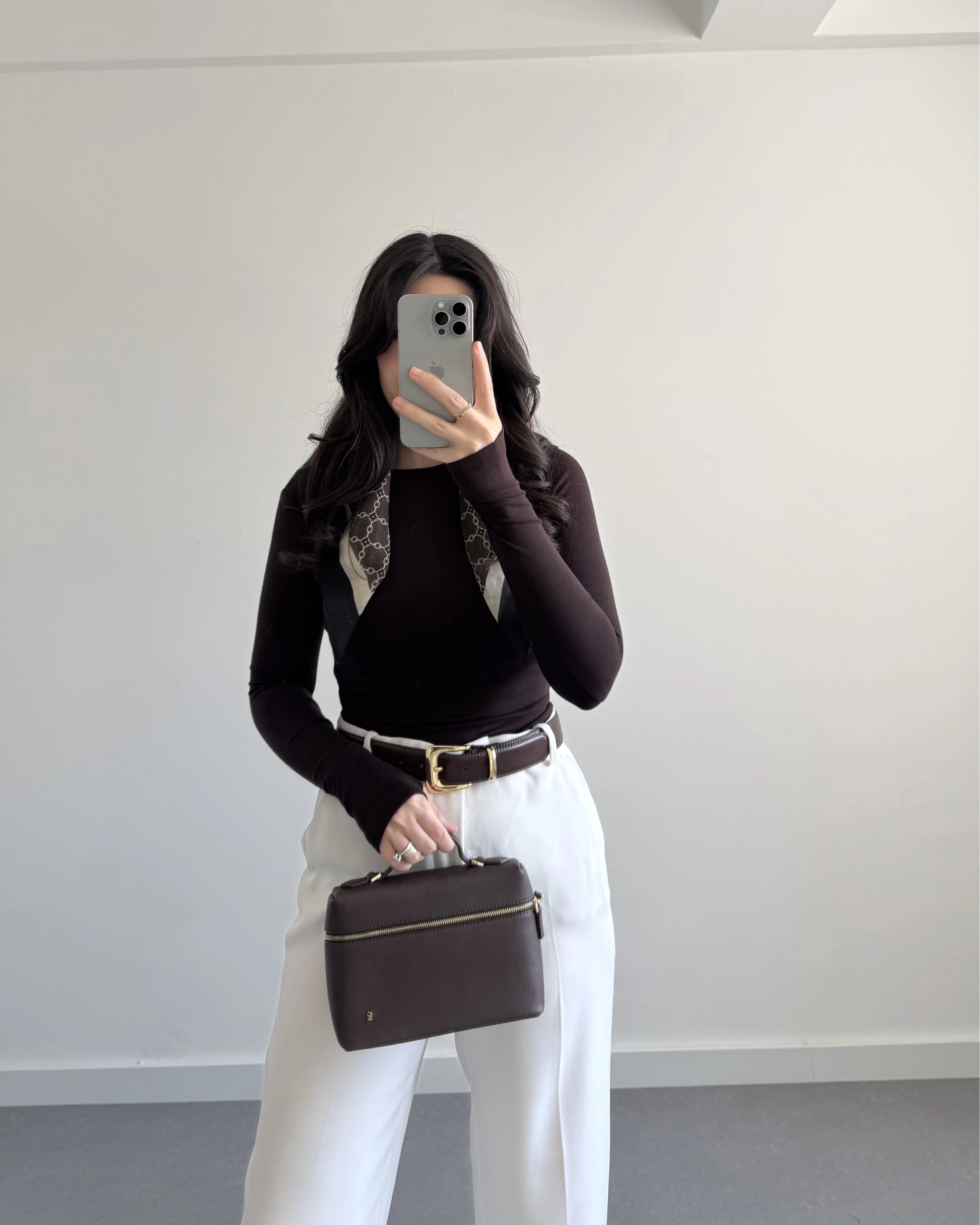 OYSH PARMAK GEÇİRMELİ BODY KAHVE