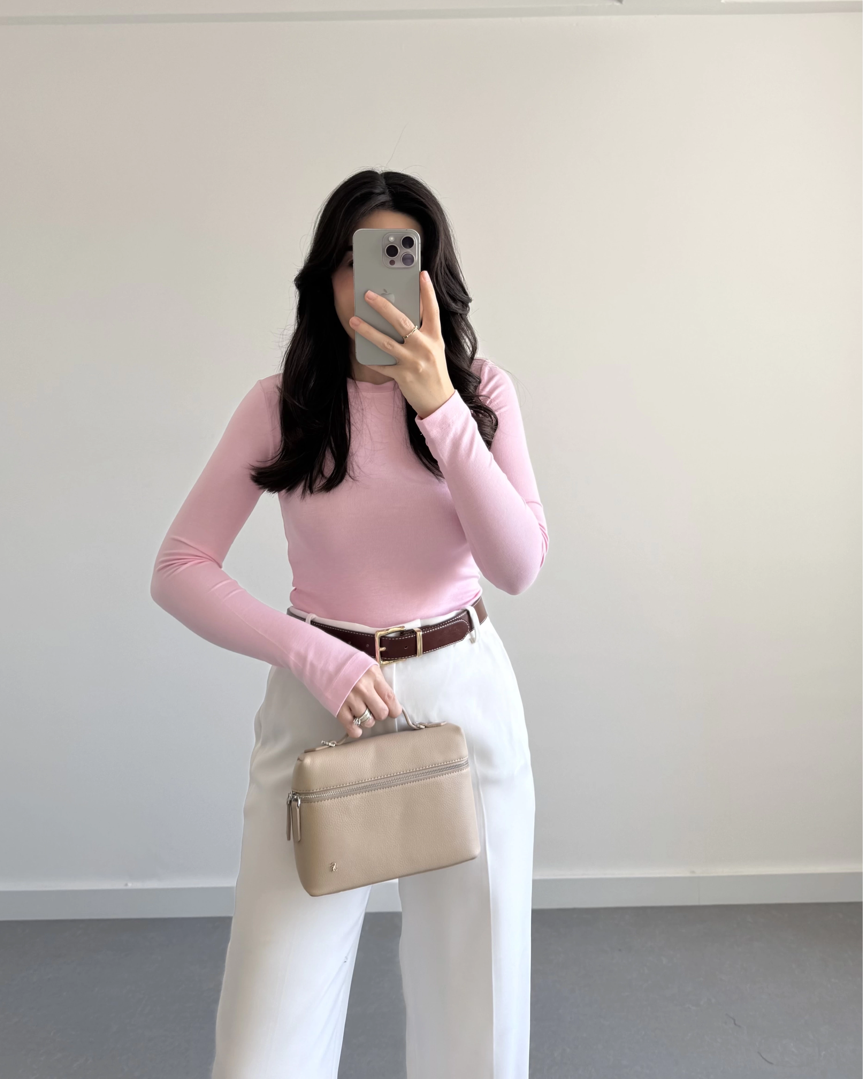 OYSH PARMAK GEÇİRMELİ BODY PEMBE