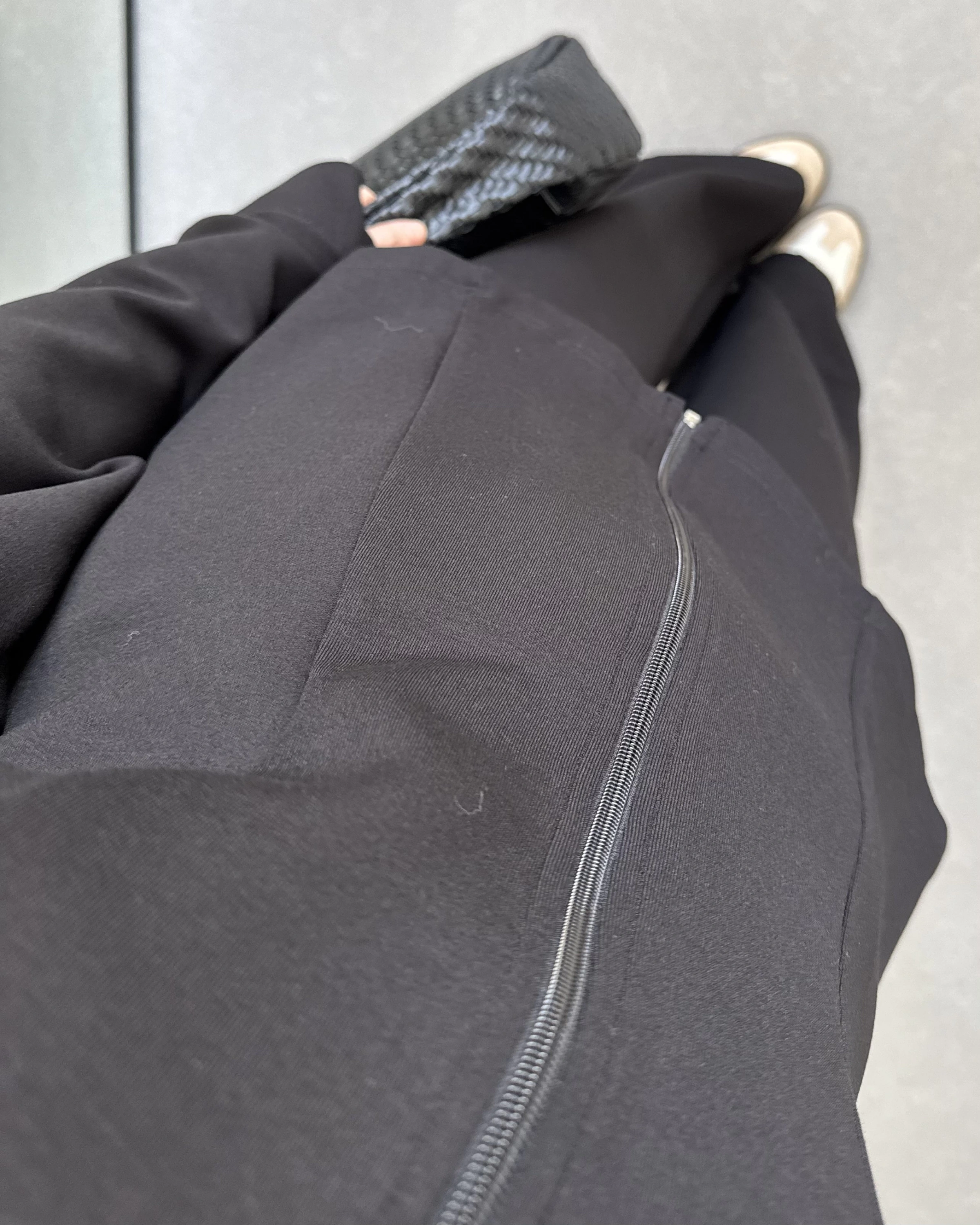 OYSH PARMAK GEÇİRMELİ CEKET TAKIM SİYAH