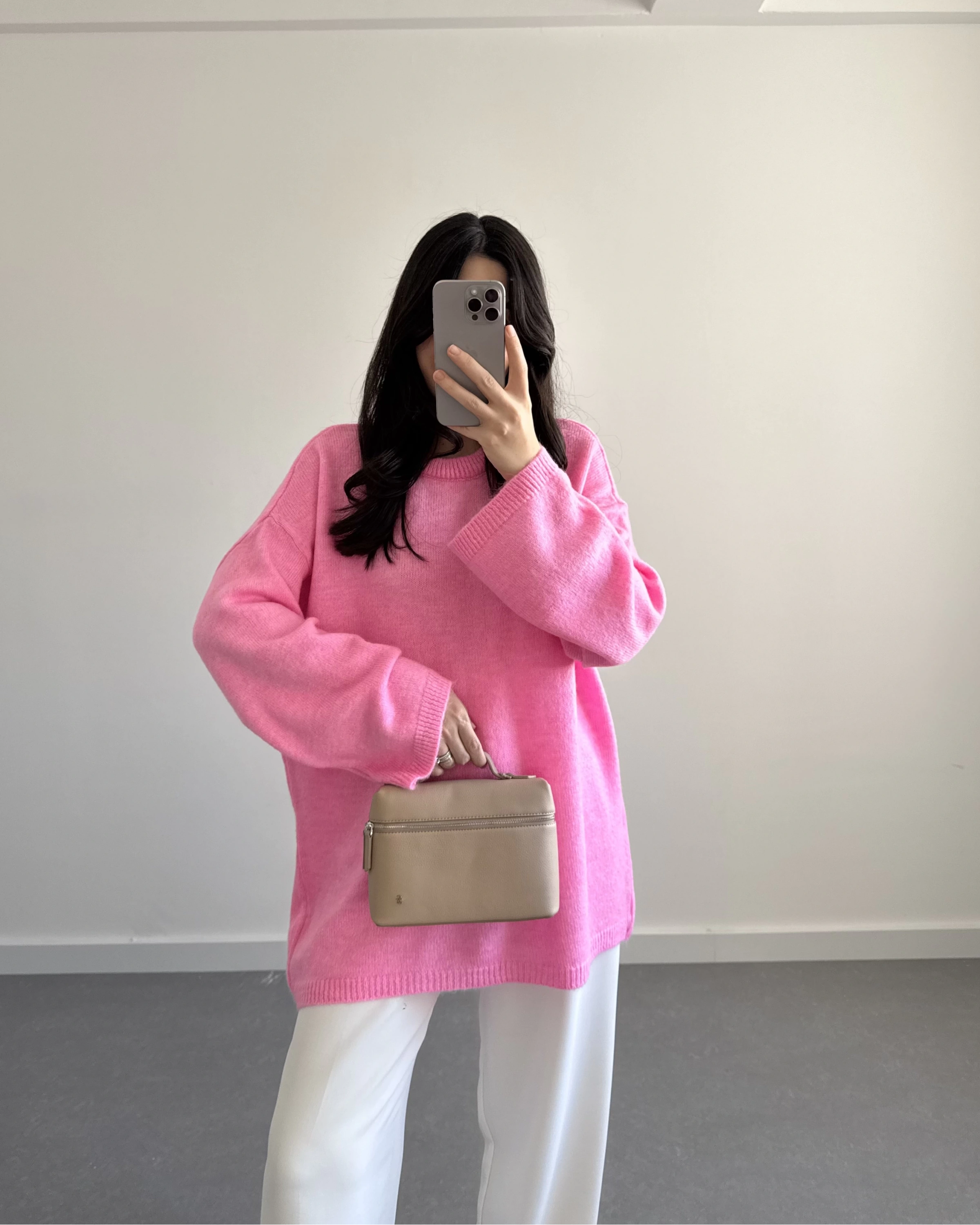 PEMBE PİNTEREST KAZAK