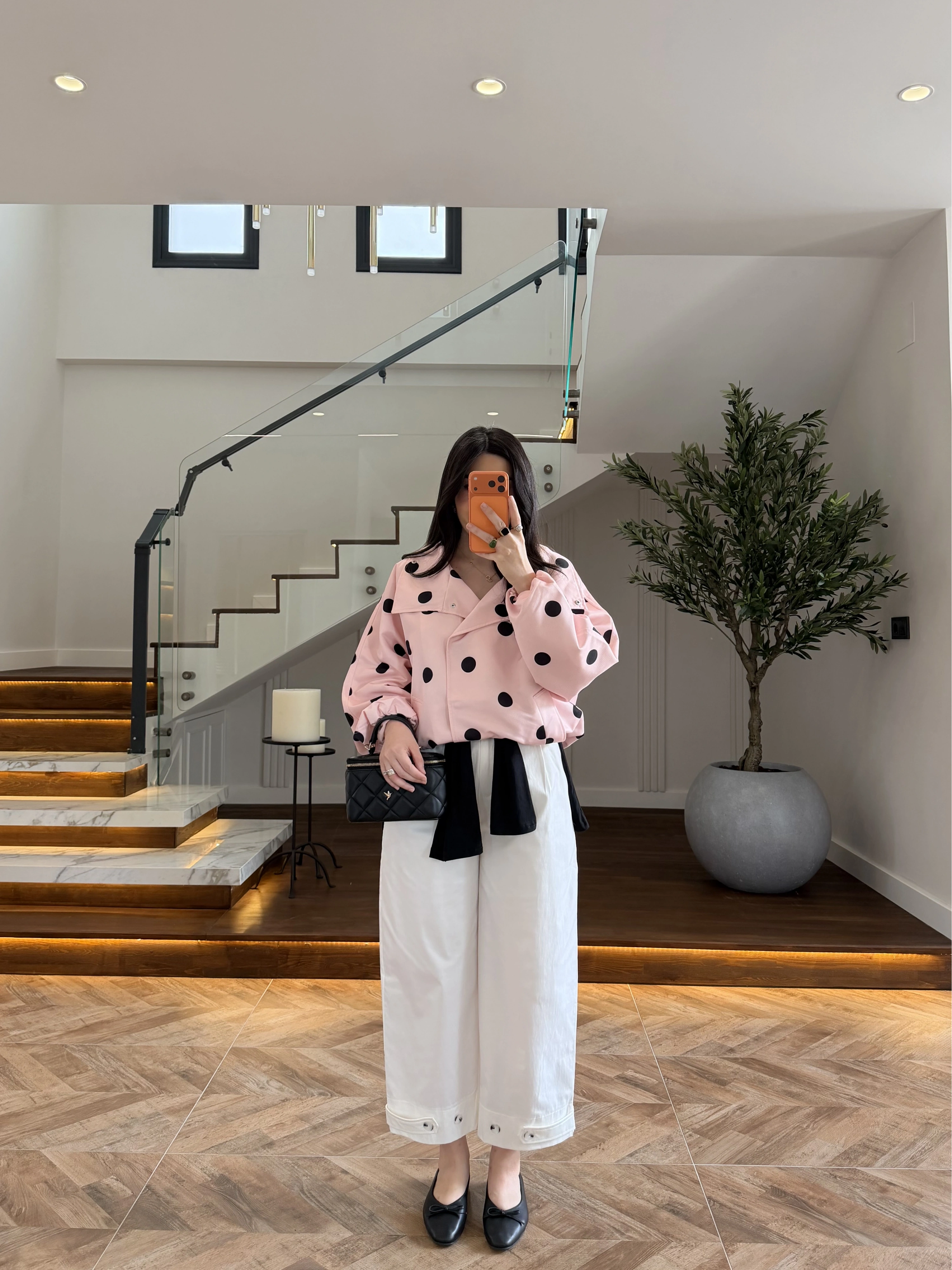 PEMBE PUANTİYELİ MONT -9757
