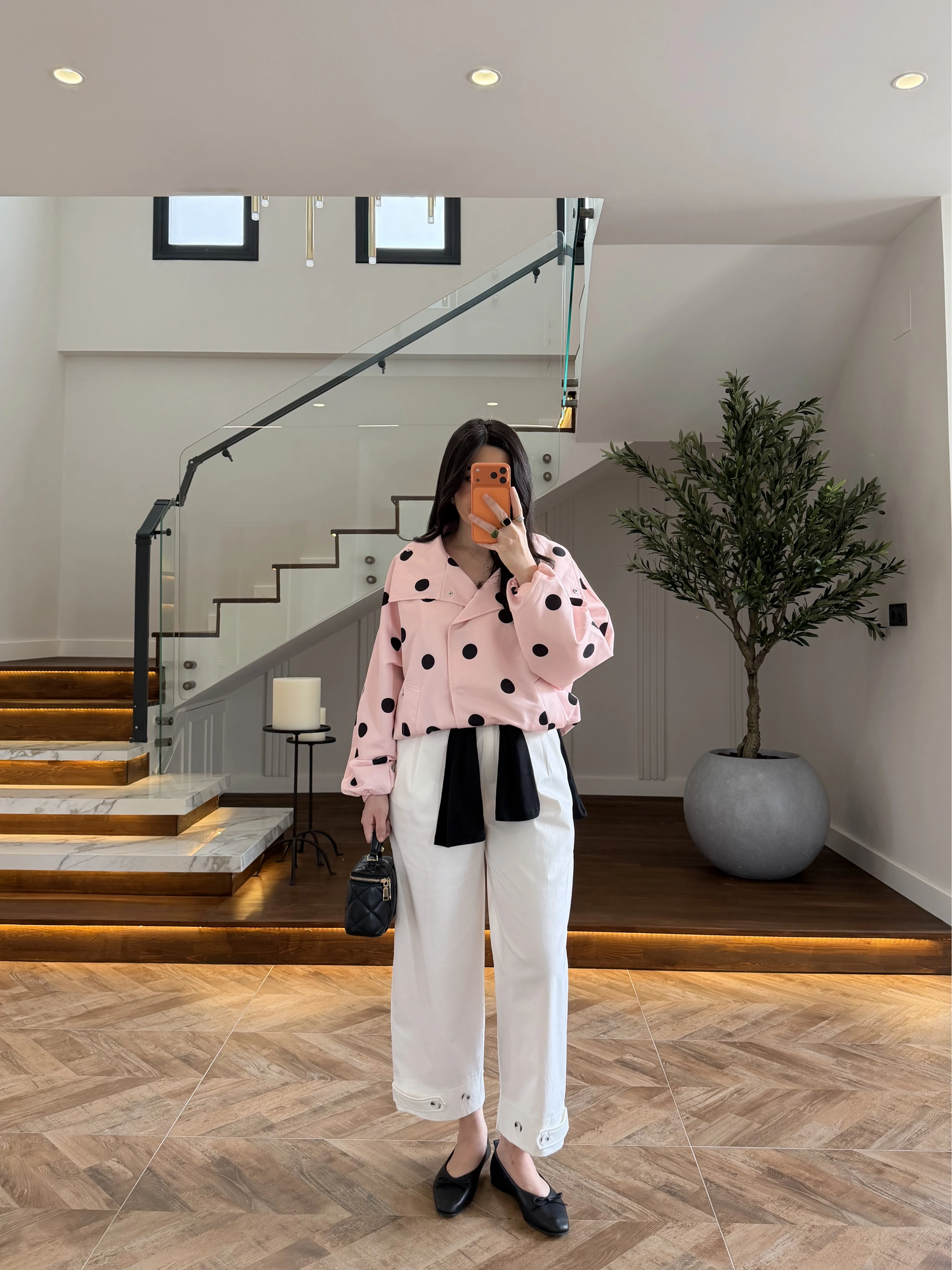 PEMBE PUANTİYELİ MONT -9757