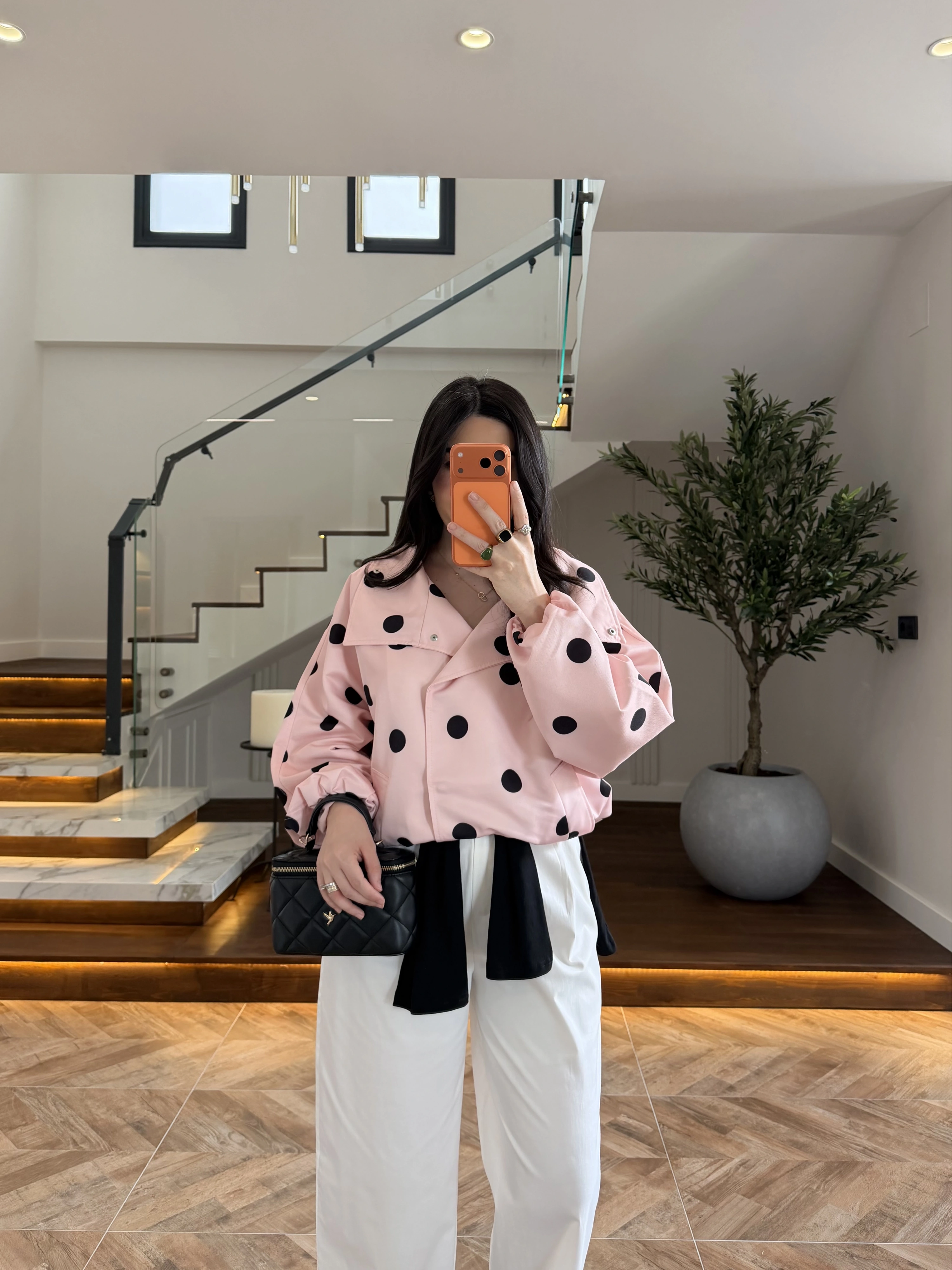 PEMBE PUANTİYELİ MONT -9757