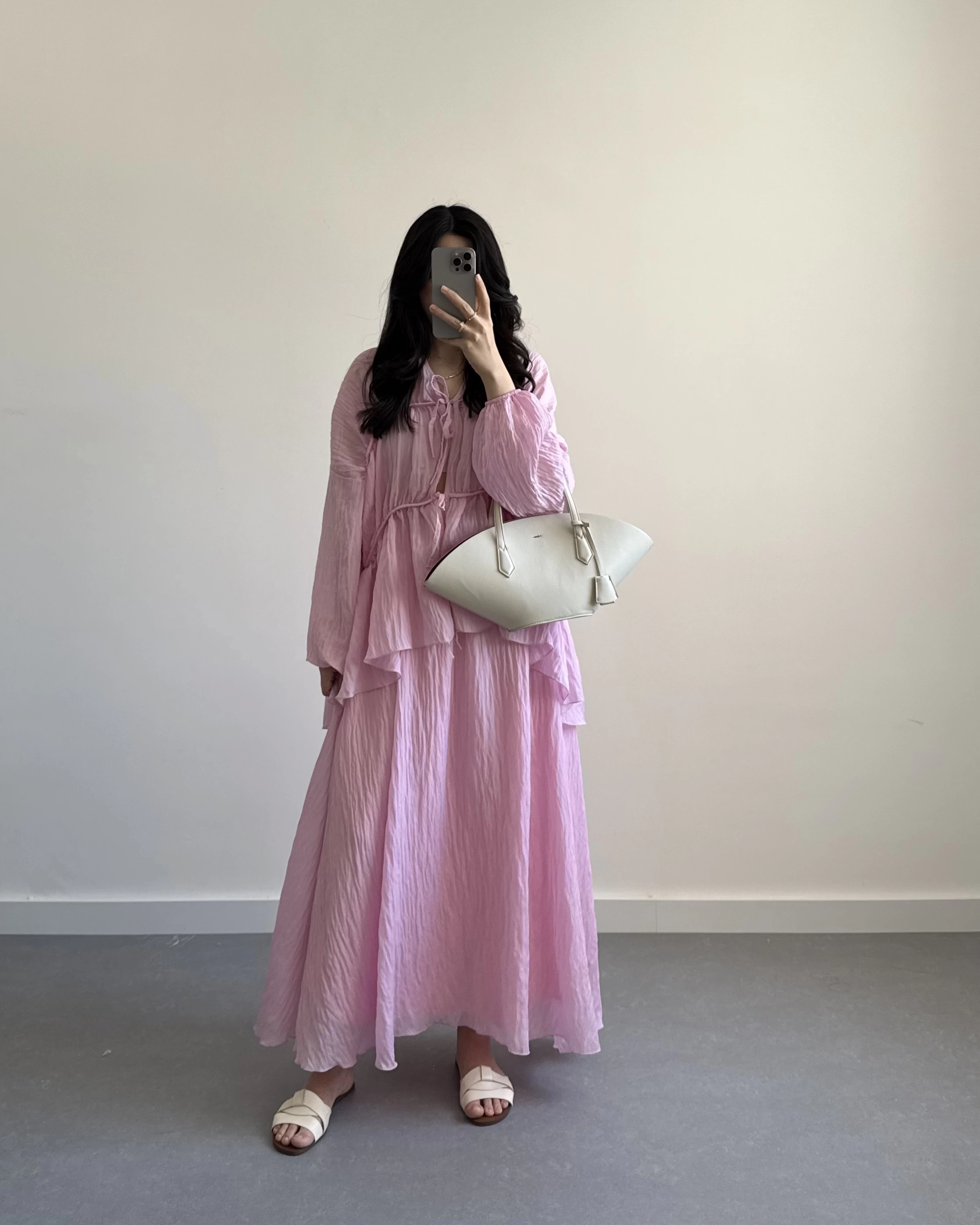 PLN PEMBE PİNTEREST CRUSH ETEK TAKIM
