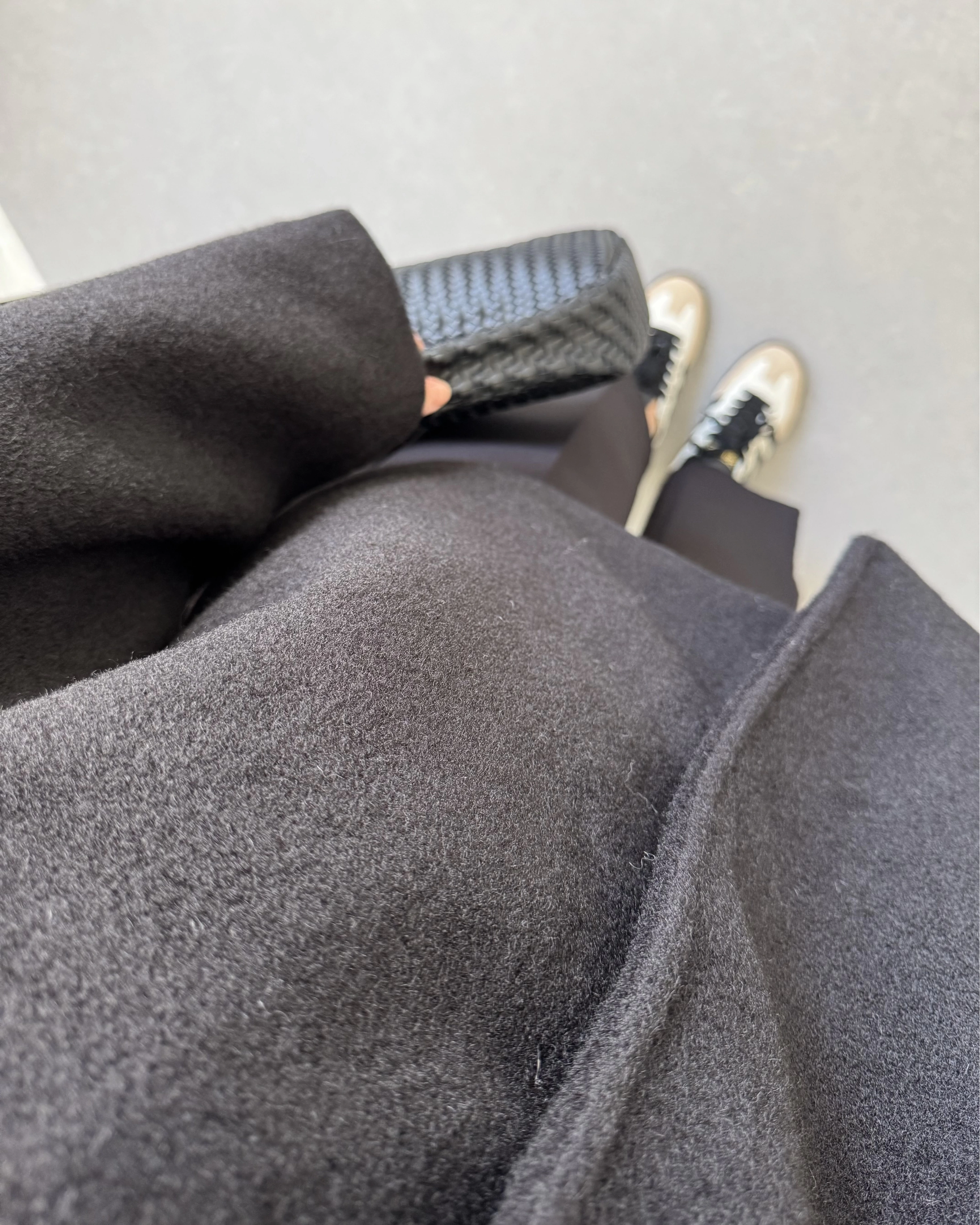 PREMİUM OVERSİZE KAŞE KABAN SİYAH