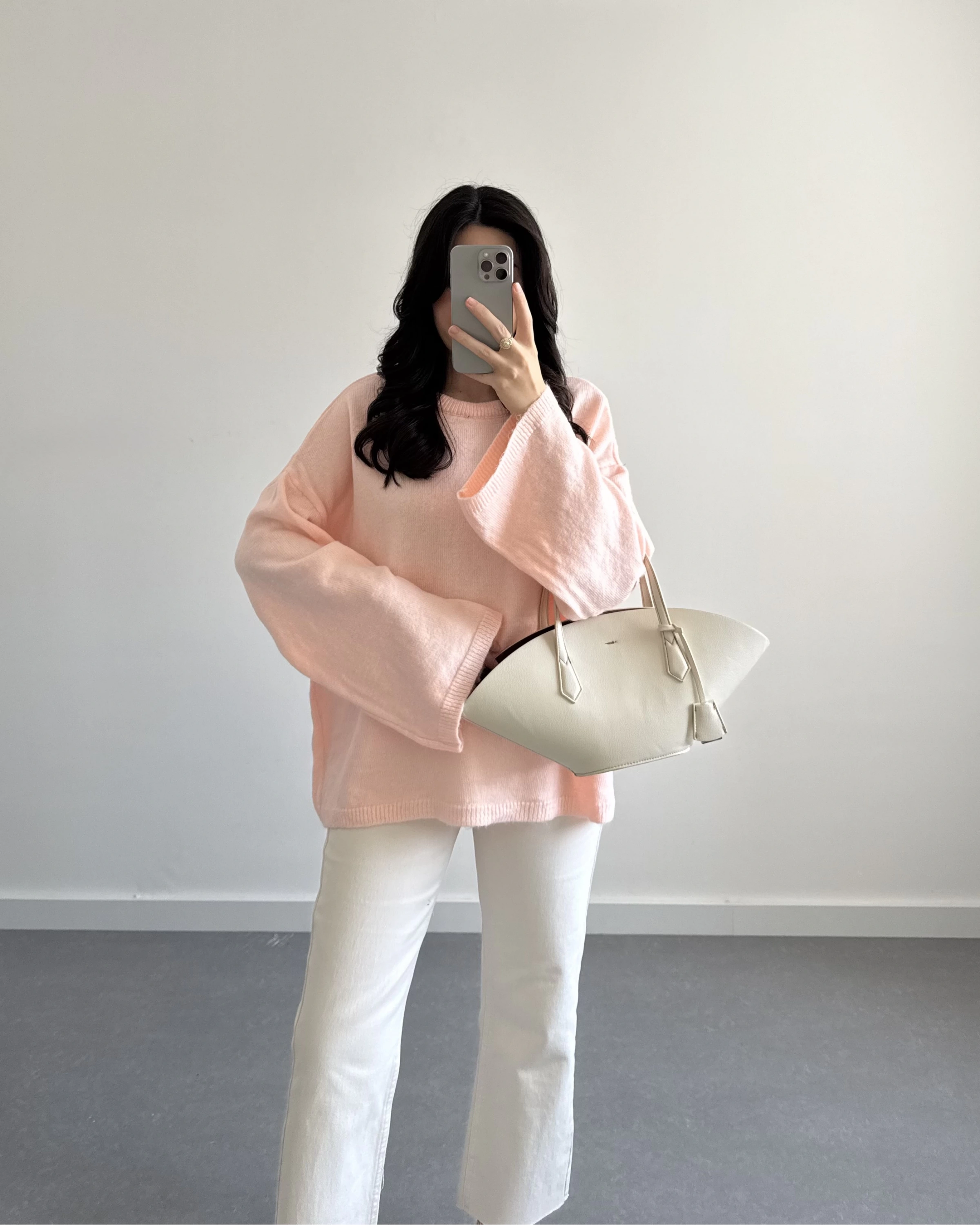 PUDRA PEMBE PİNTEREST KAZAK