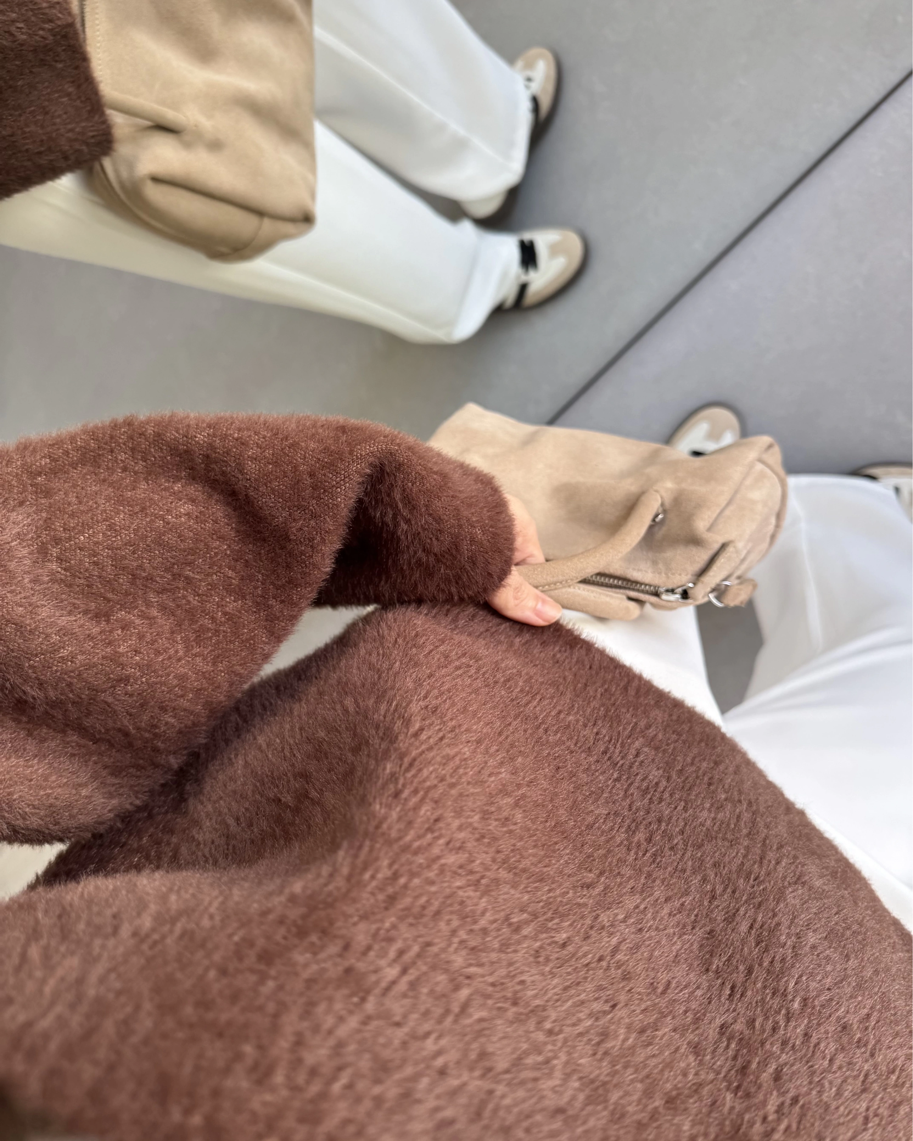 SAKALLI YUMOŞ KAZAK KAHVE