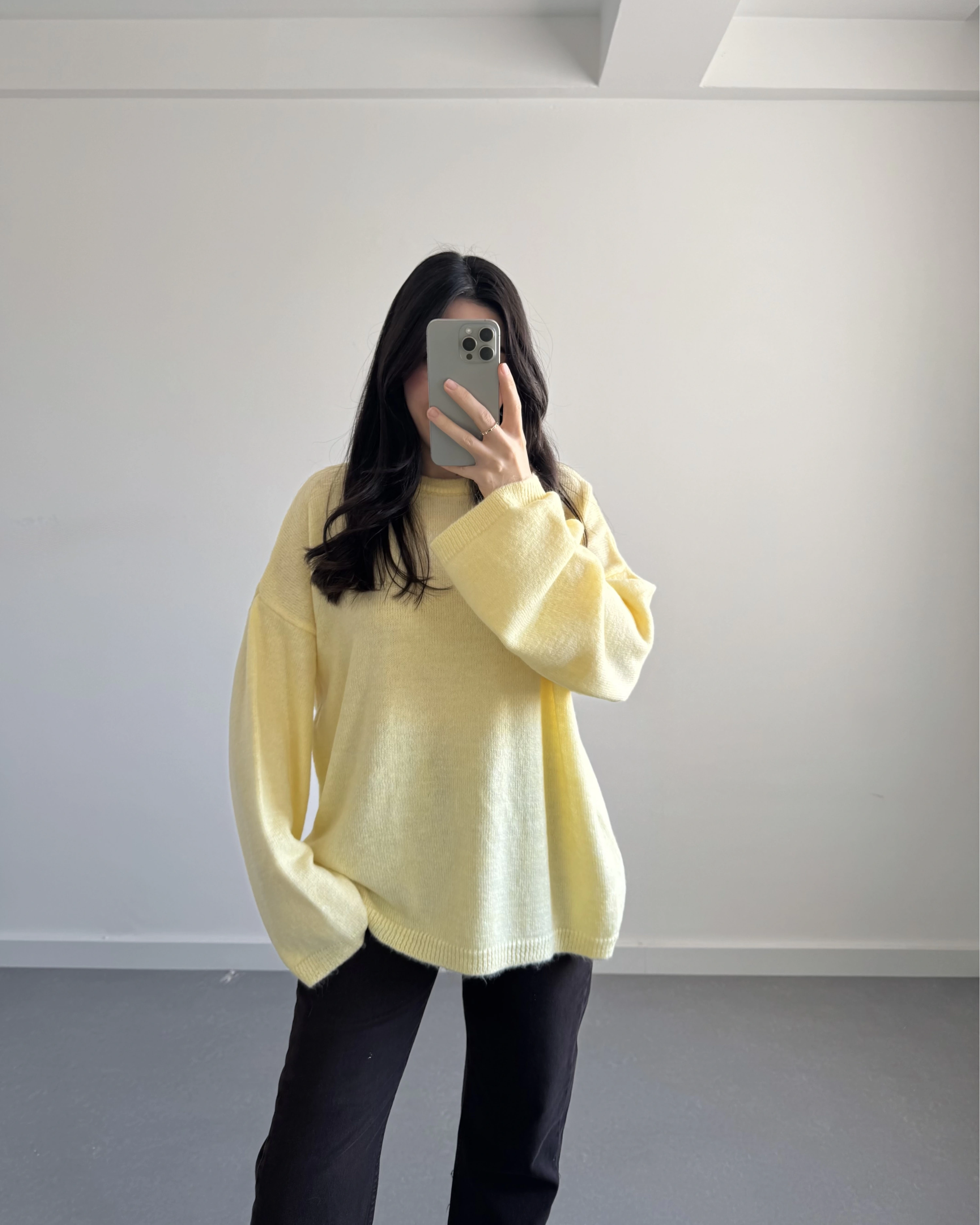 SARI PİNTEREST KAZAK