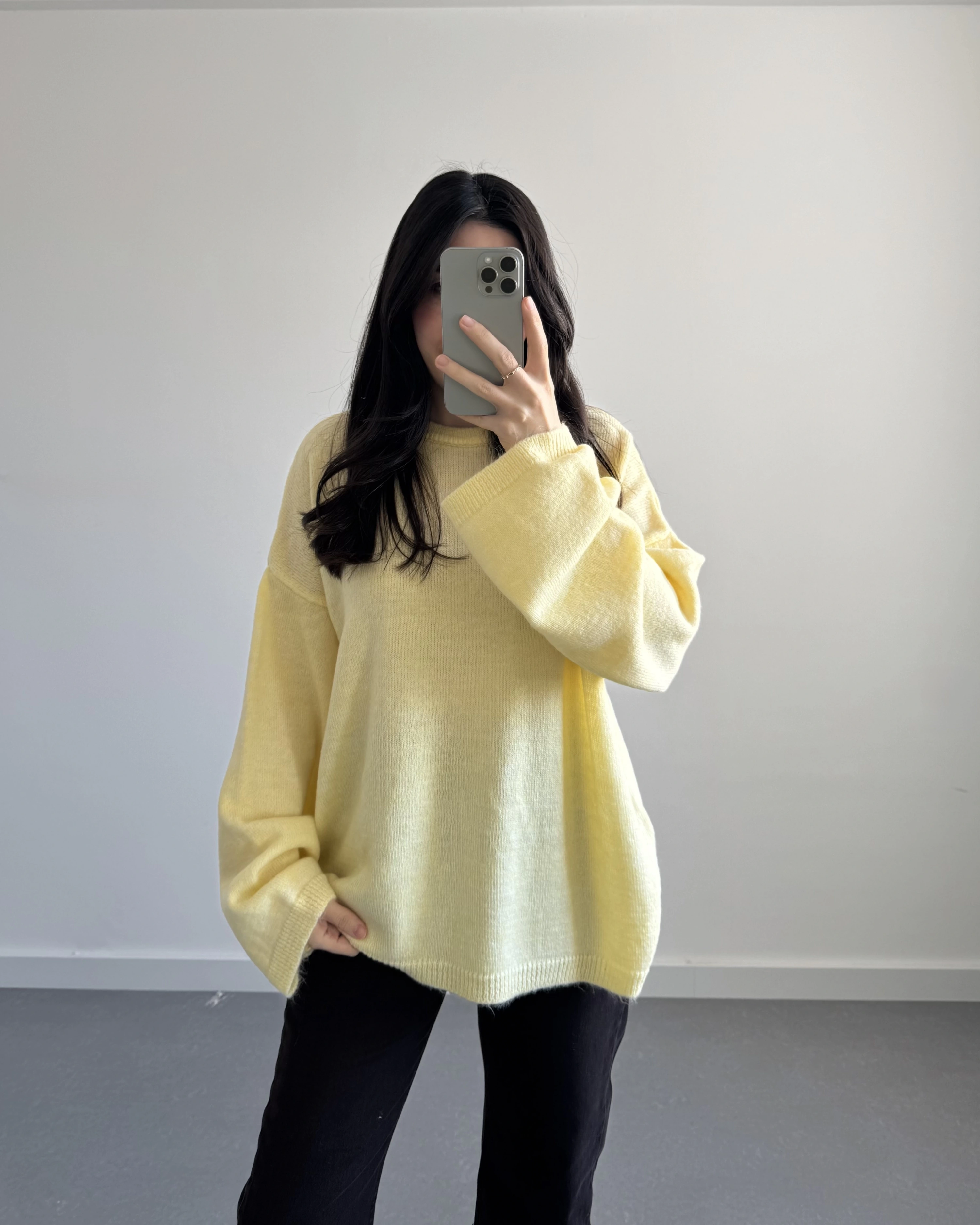 SARI PİNTEREST KAZAK