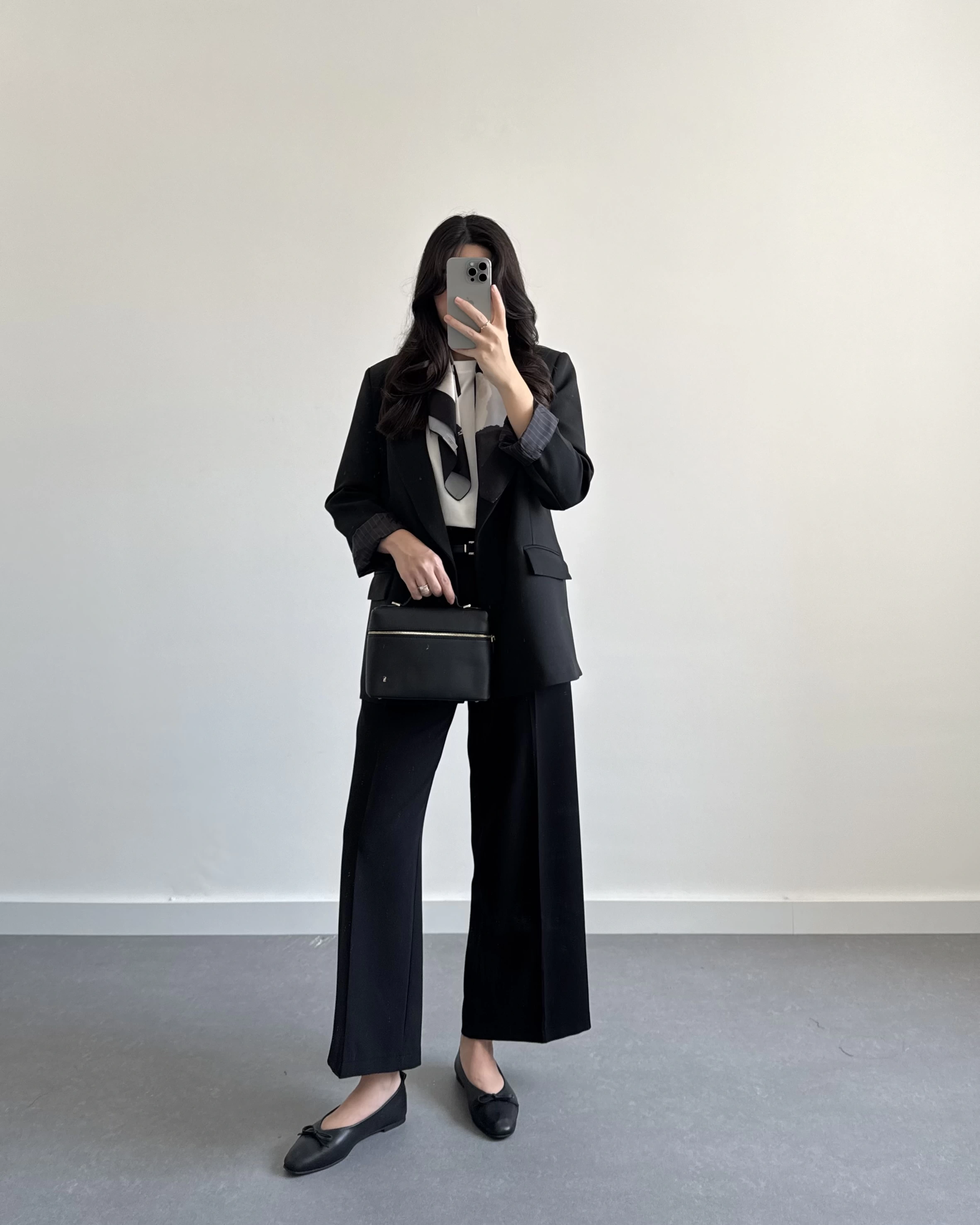 SİYAH ÇİZGİ DETAYLI BLAZER CEKET