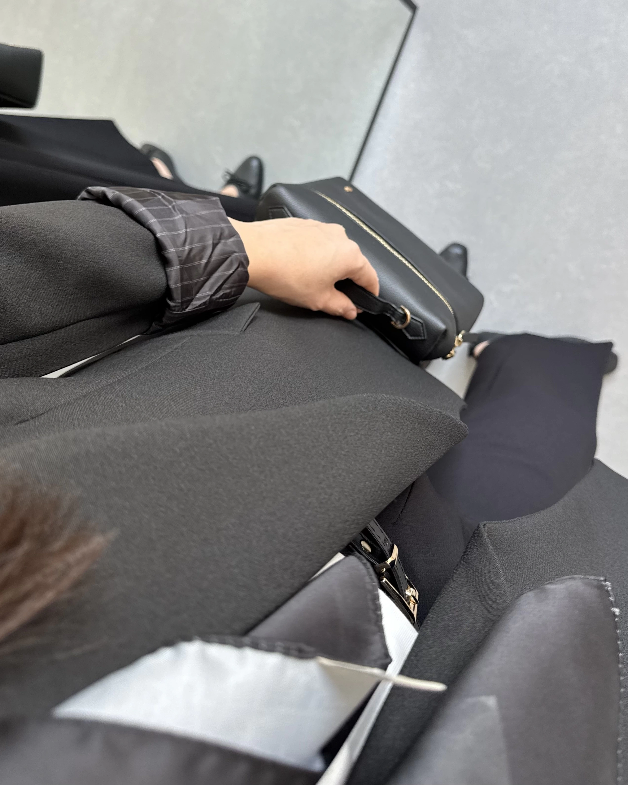 SİYAH ÇİZGİ DETAYLI BLAZER CEKET