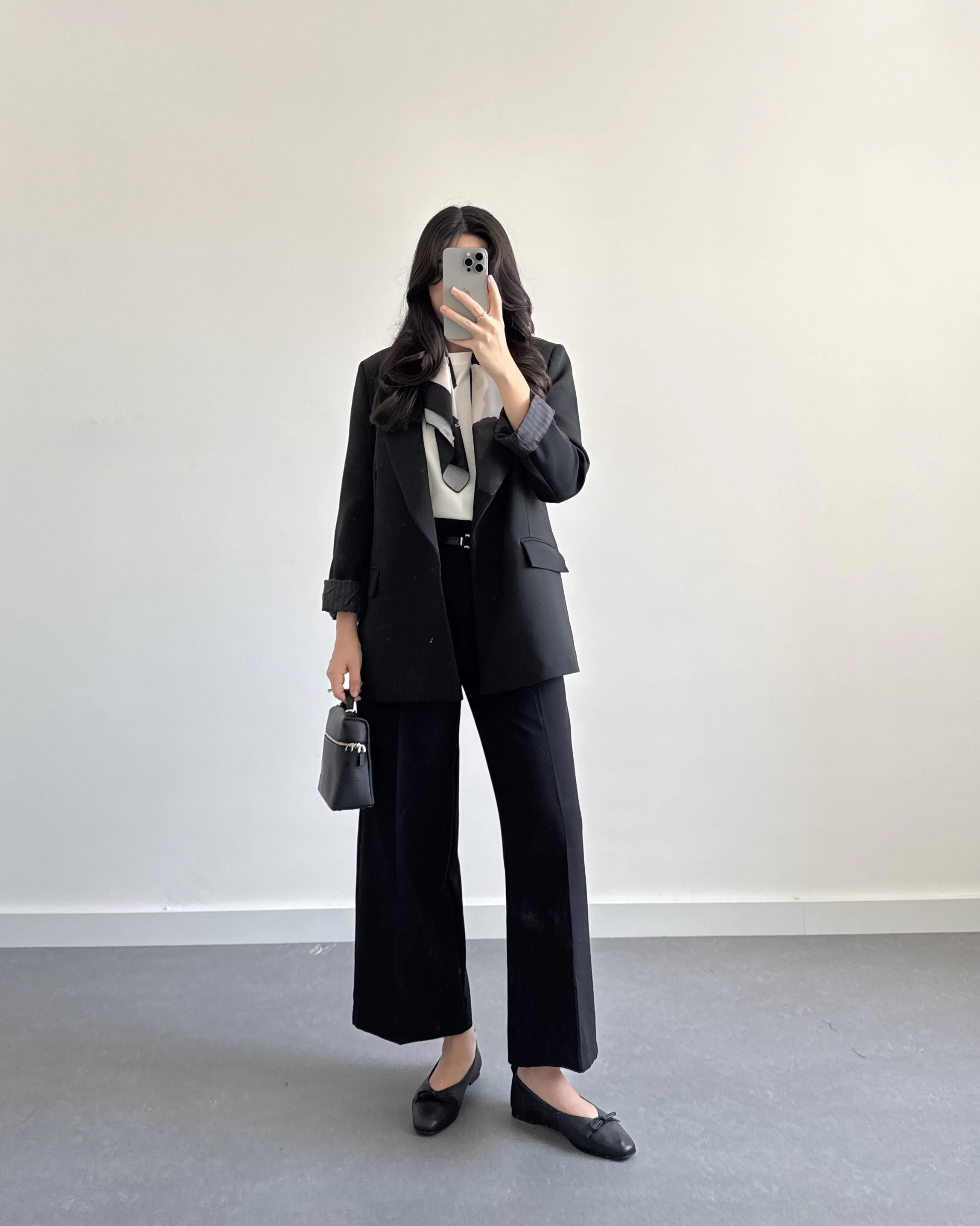 SİYAH ÇİZGİ DETAYLI BLAZER CEKET