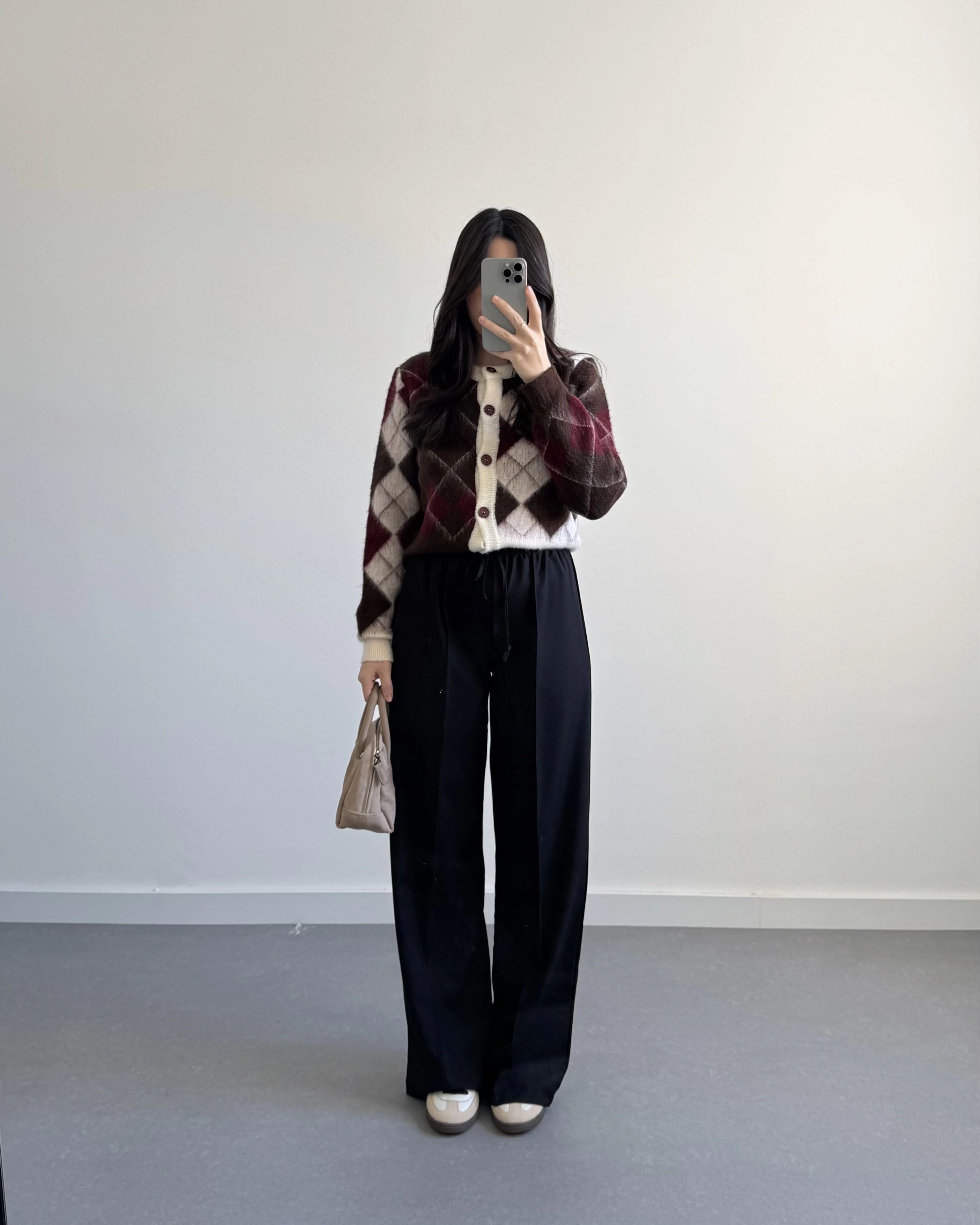 SİYAH ÖNÜ ÇİMALI PANTOLON