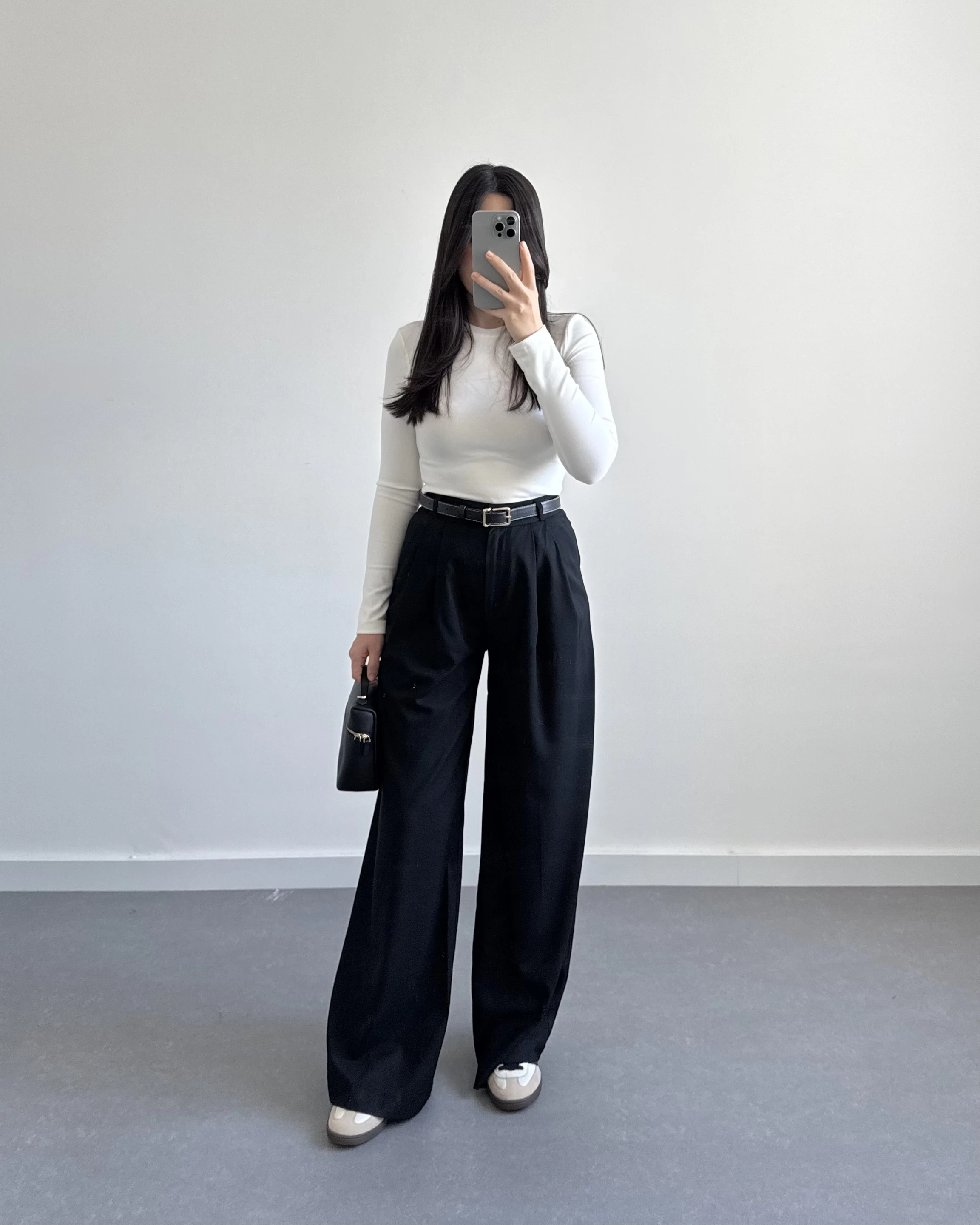 SİYAH PALAZZO PANTOLON