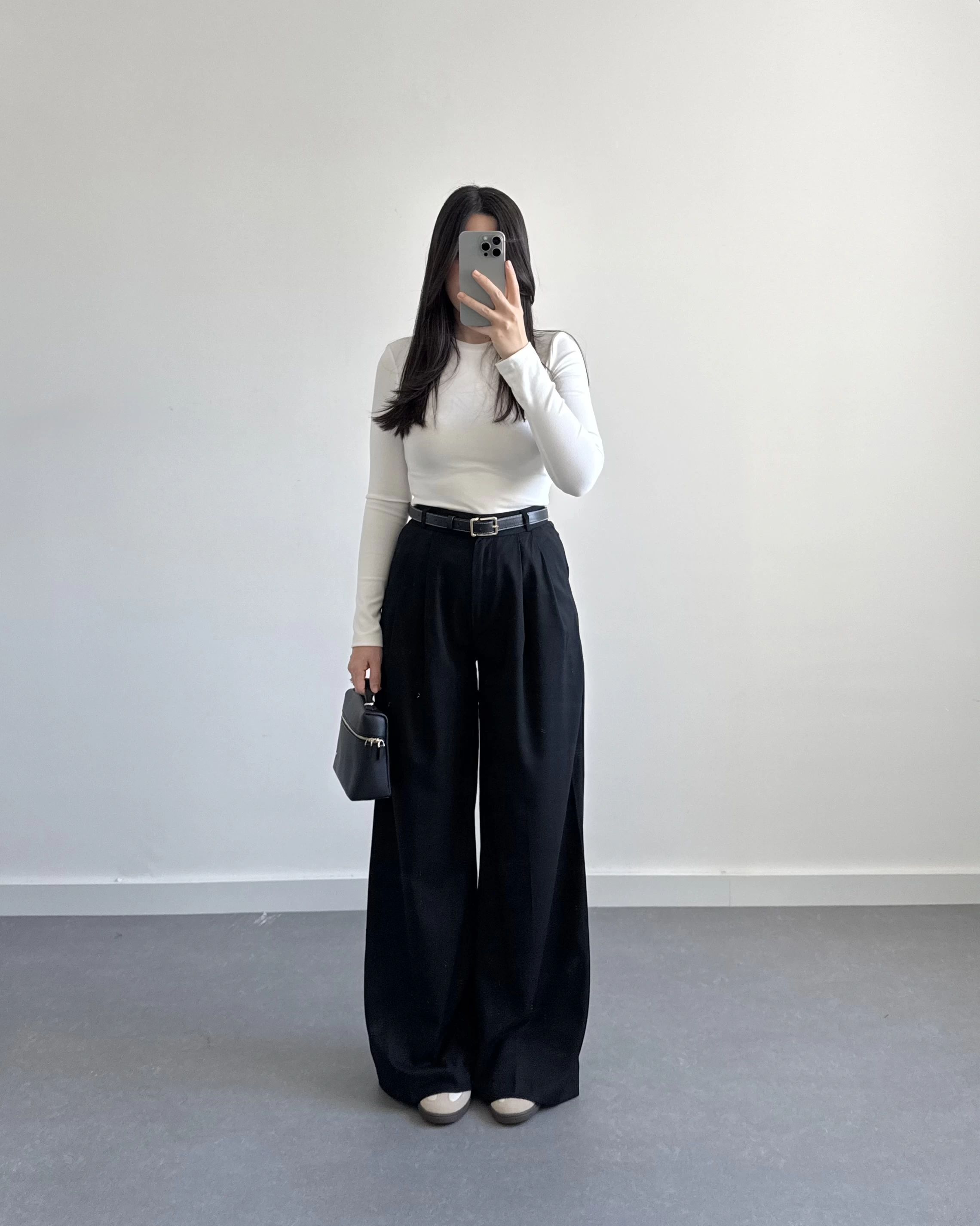 SİYAH PALAZZO PANTOLON