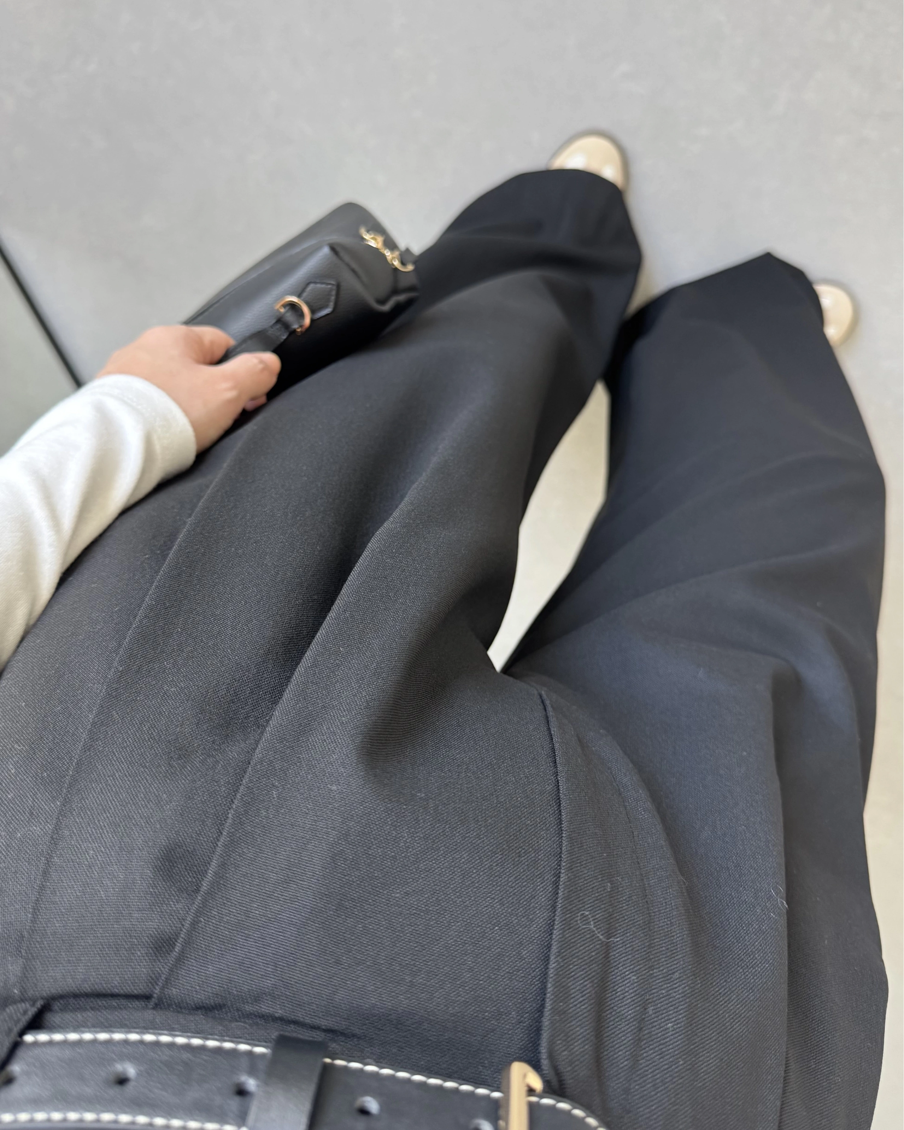 SİYAH PALAZZO PANTOLON