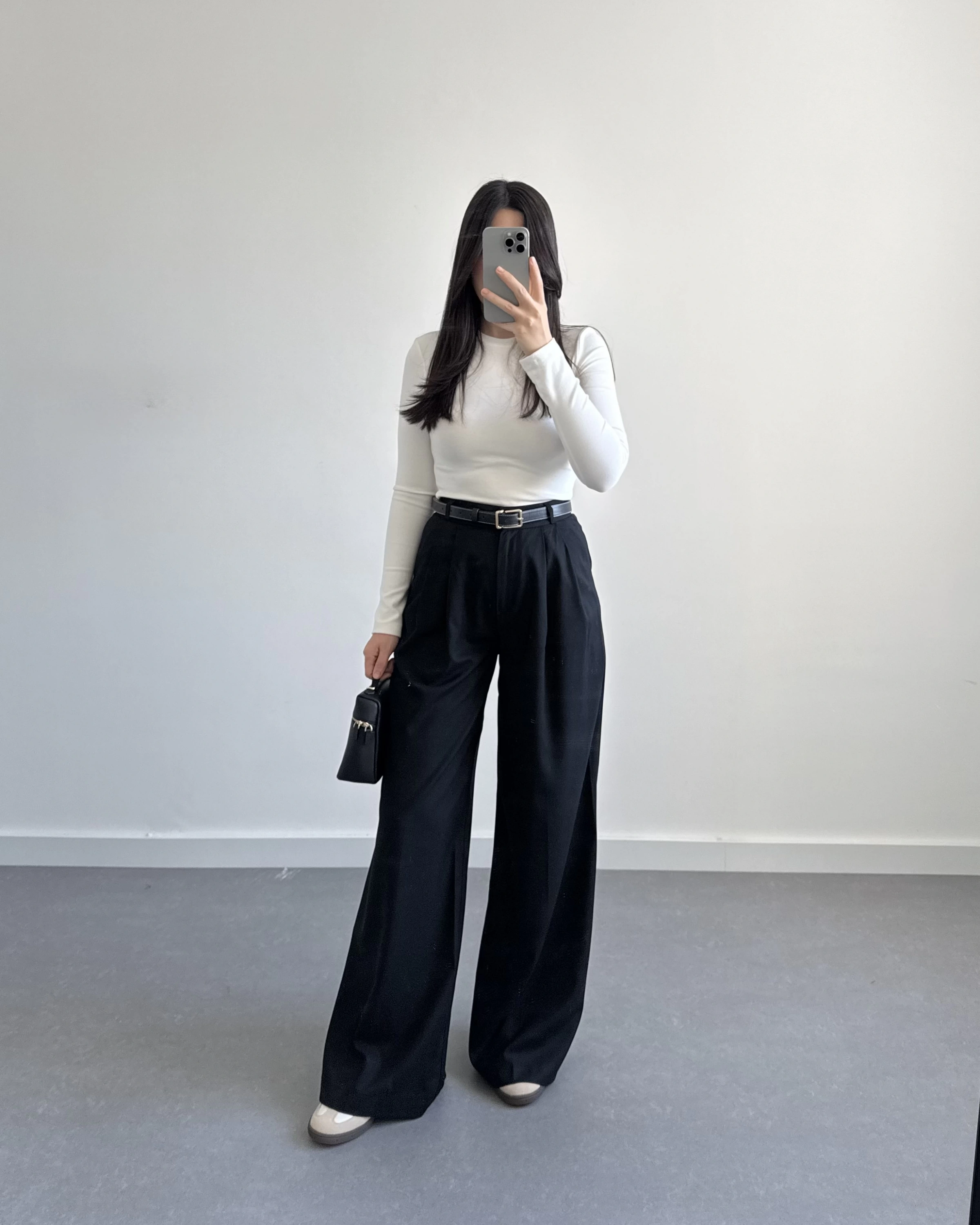 SİYAH PALAZZO PANTOLON