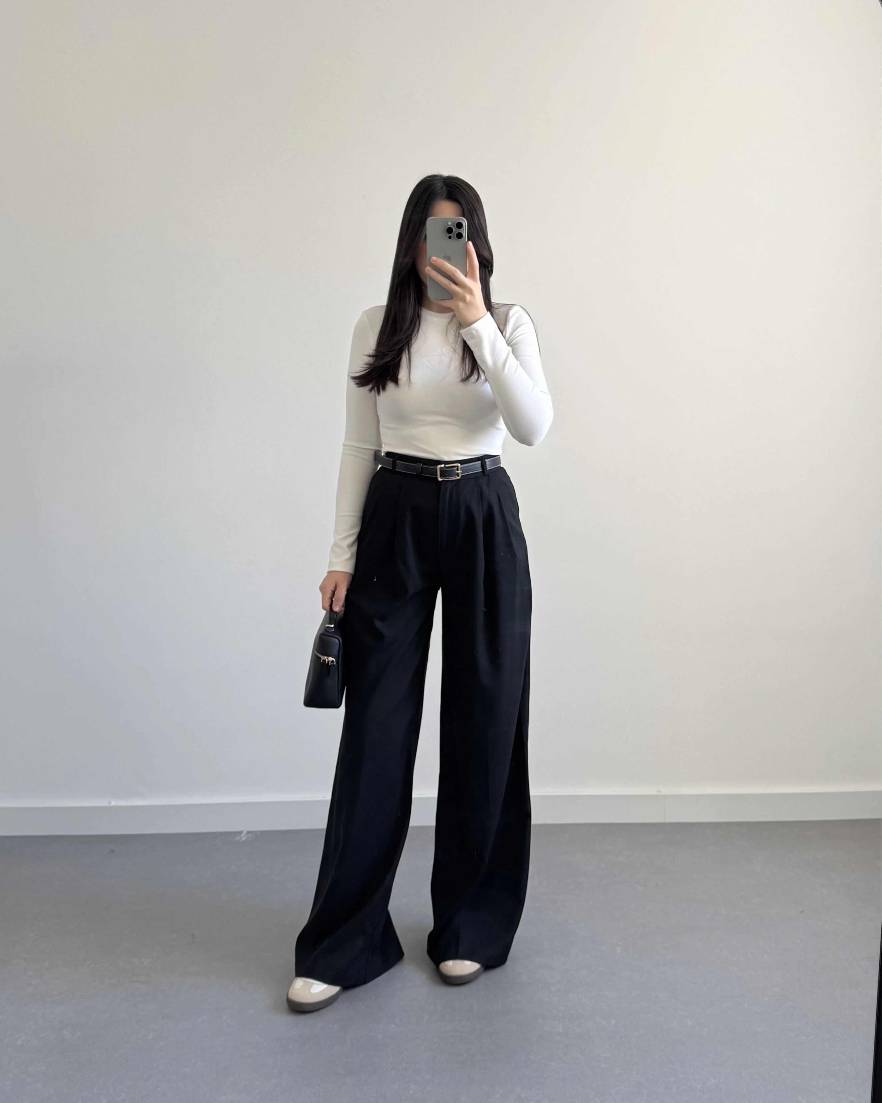 SİYAH PALAZZO PANTOLON