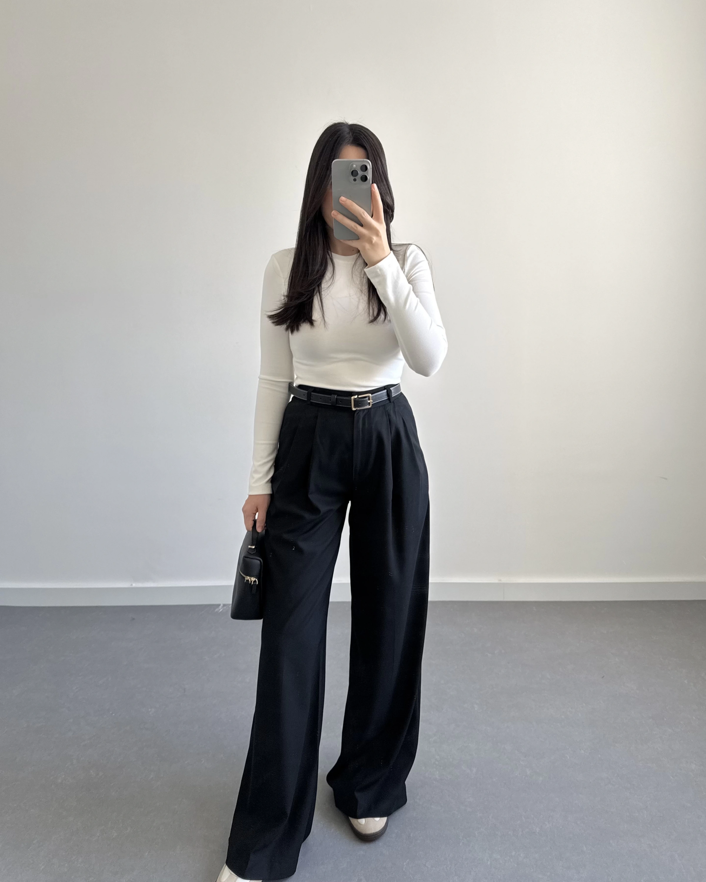 SİYAH PALAZZO PANTOLON