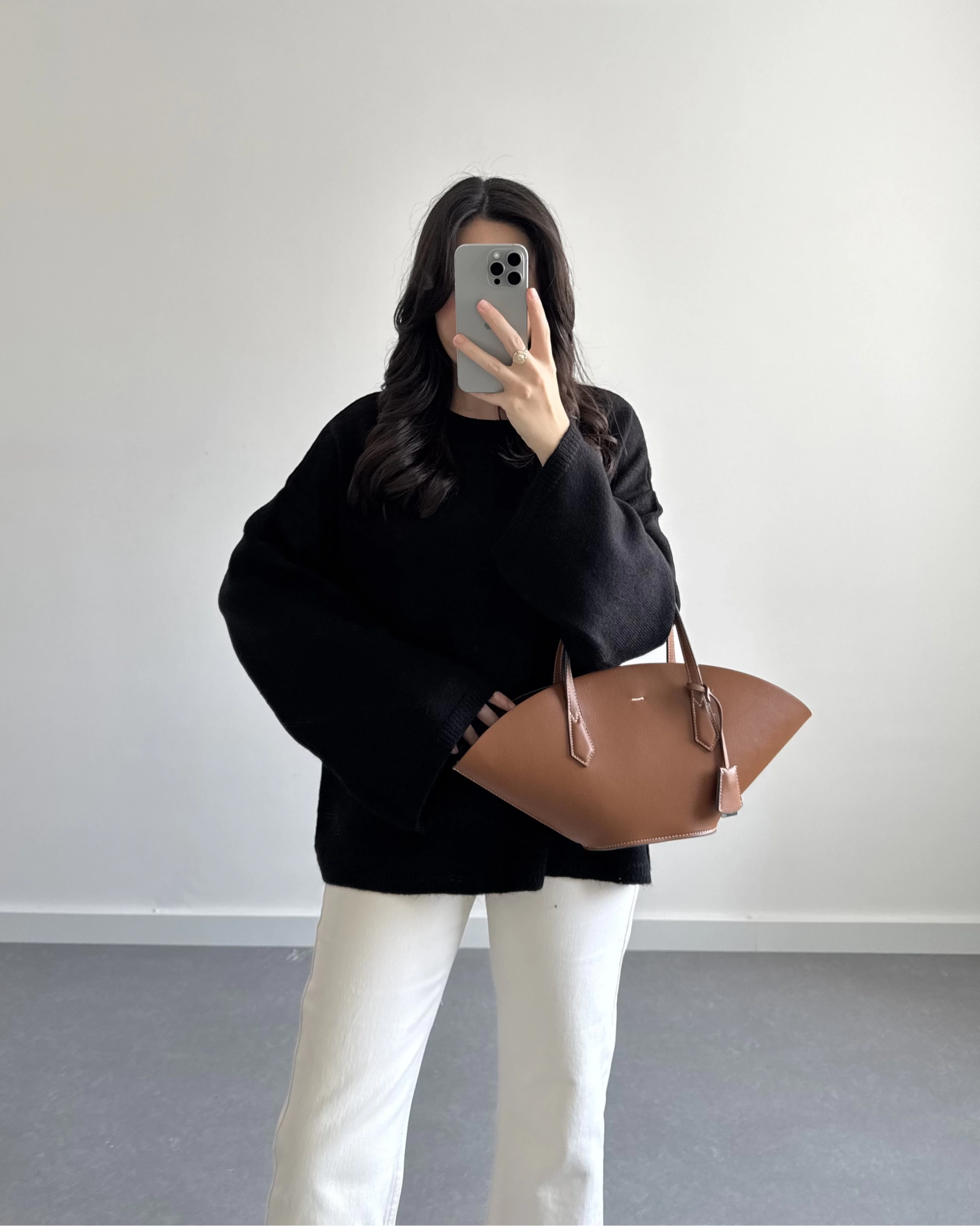 SİYAH PİNTEREST KAZAK