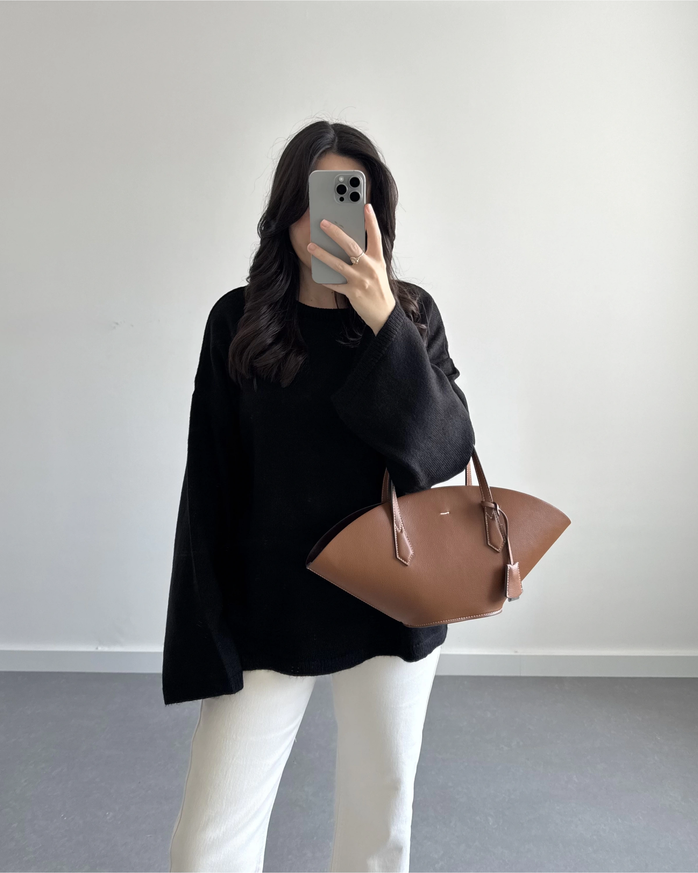 SİYAH PİNTEREST KAZAK