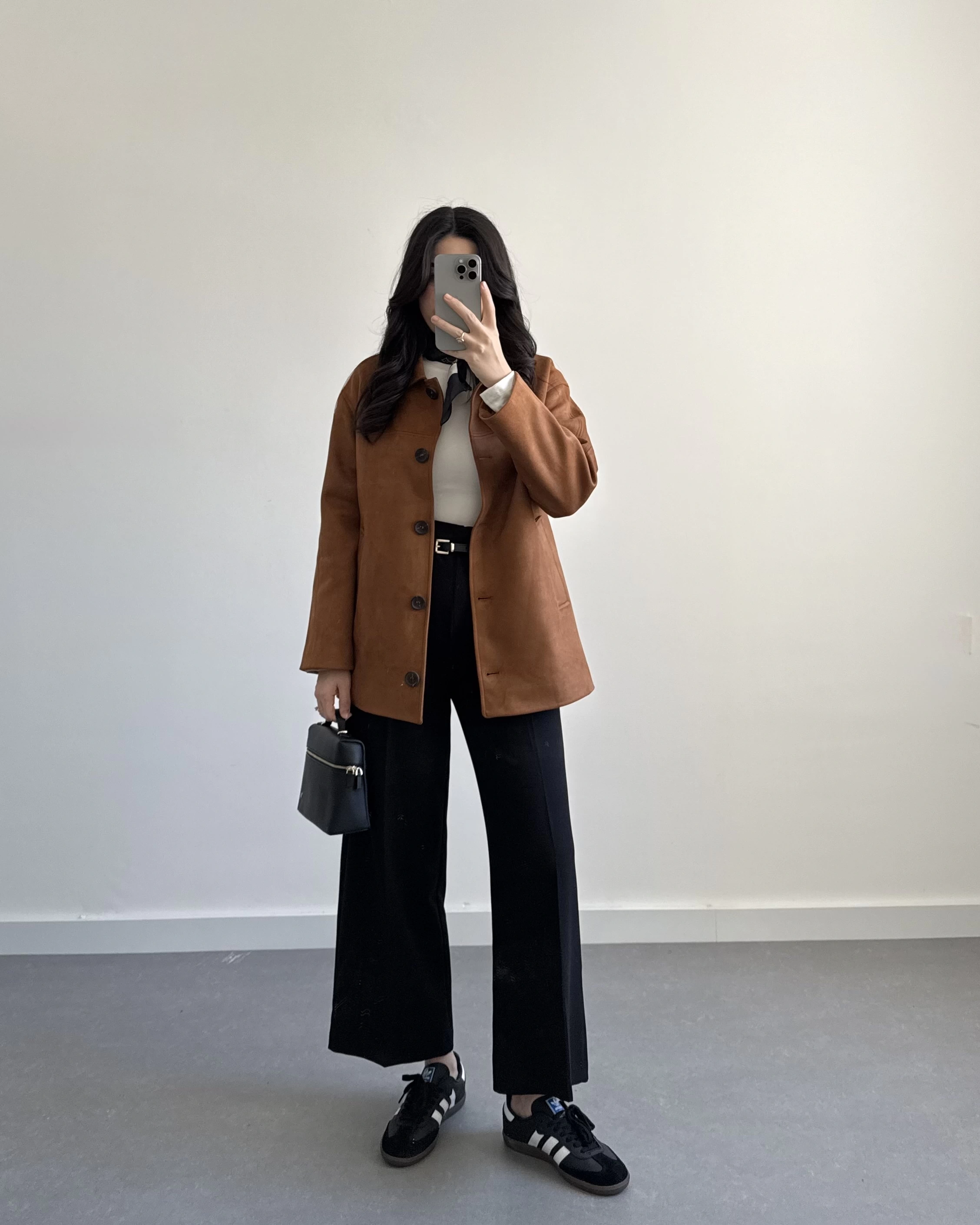 TABA SÜET ÖNÜ DÜĞMELİ CEKET