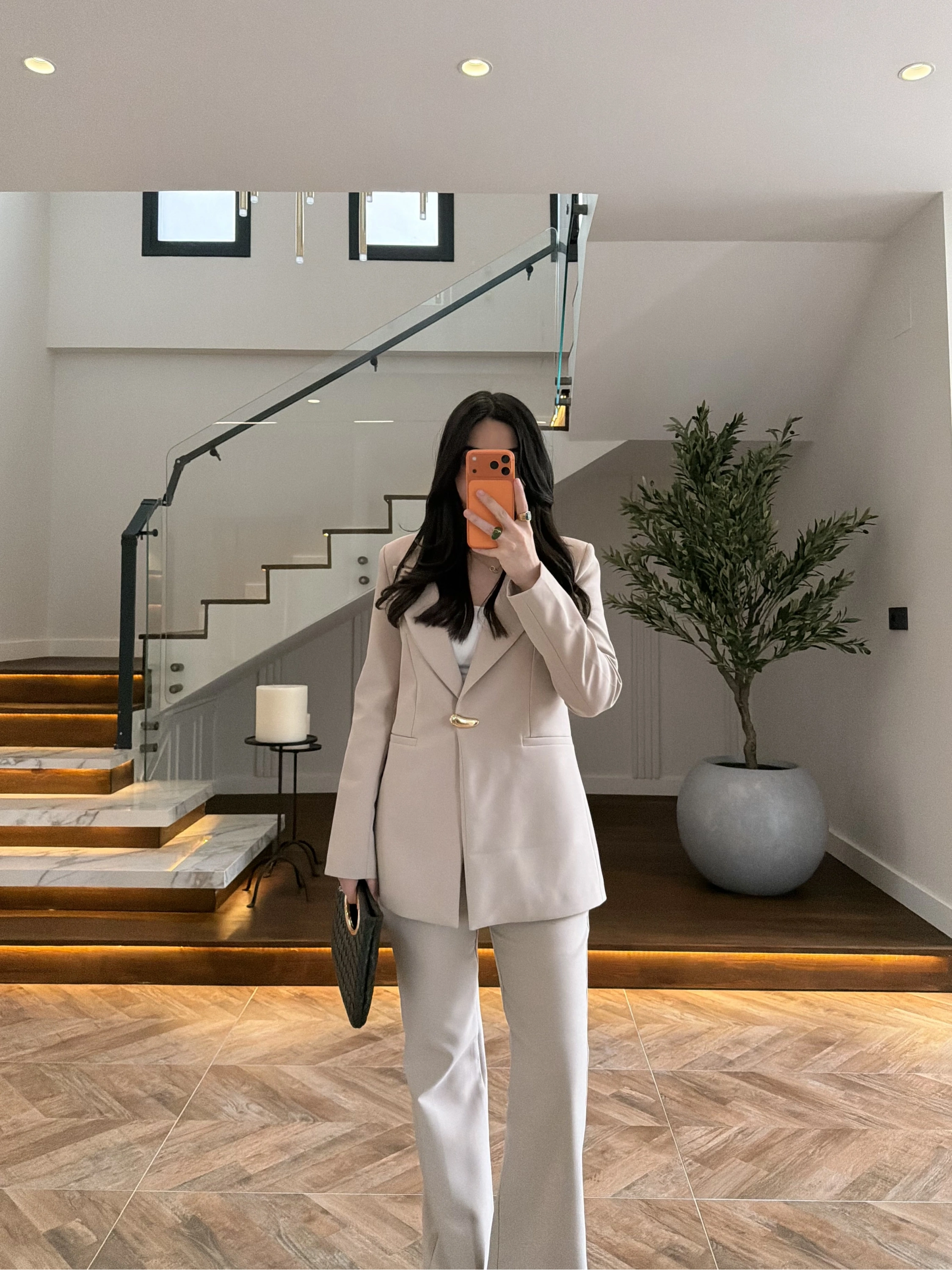 TAŞ GOLD AKSESUARLI BLAZER CEKET-7796