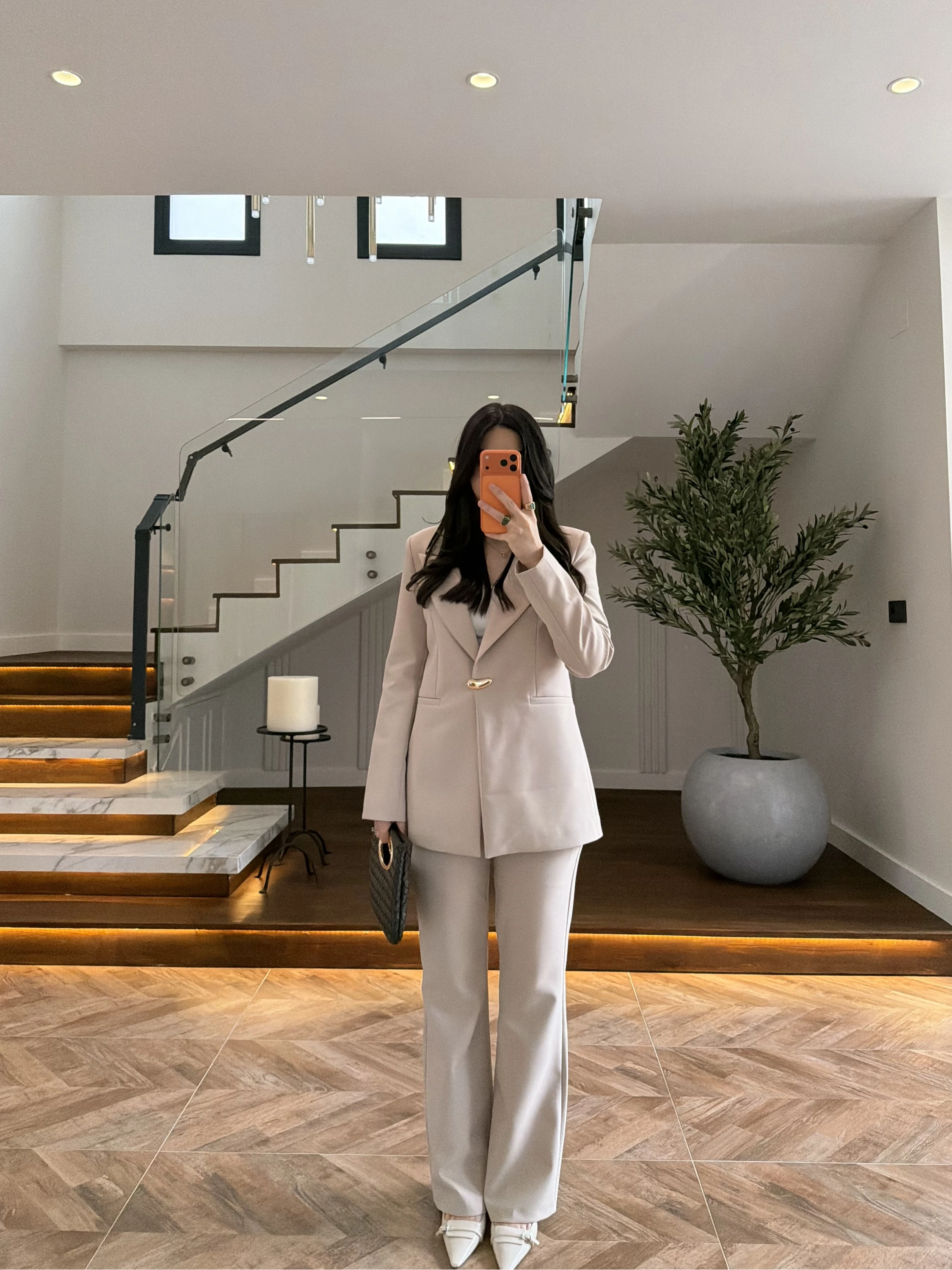 TAŞ GOLD AKSESUARLI BLAZER CEKET-7796