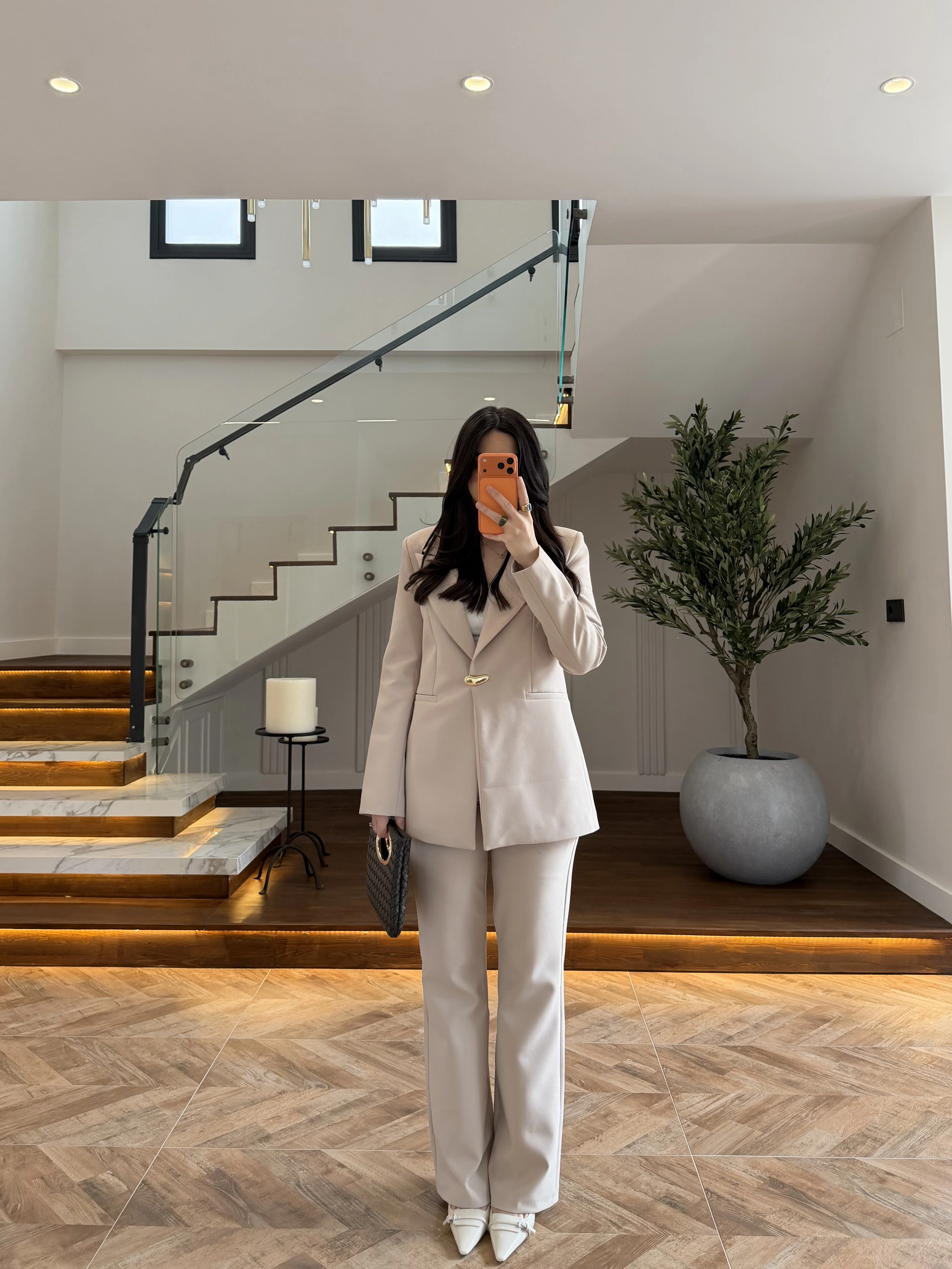 TAŞ GOLD AKSESUARLI BLAZER CEKET-7796