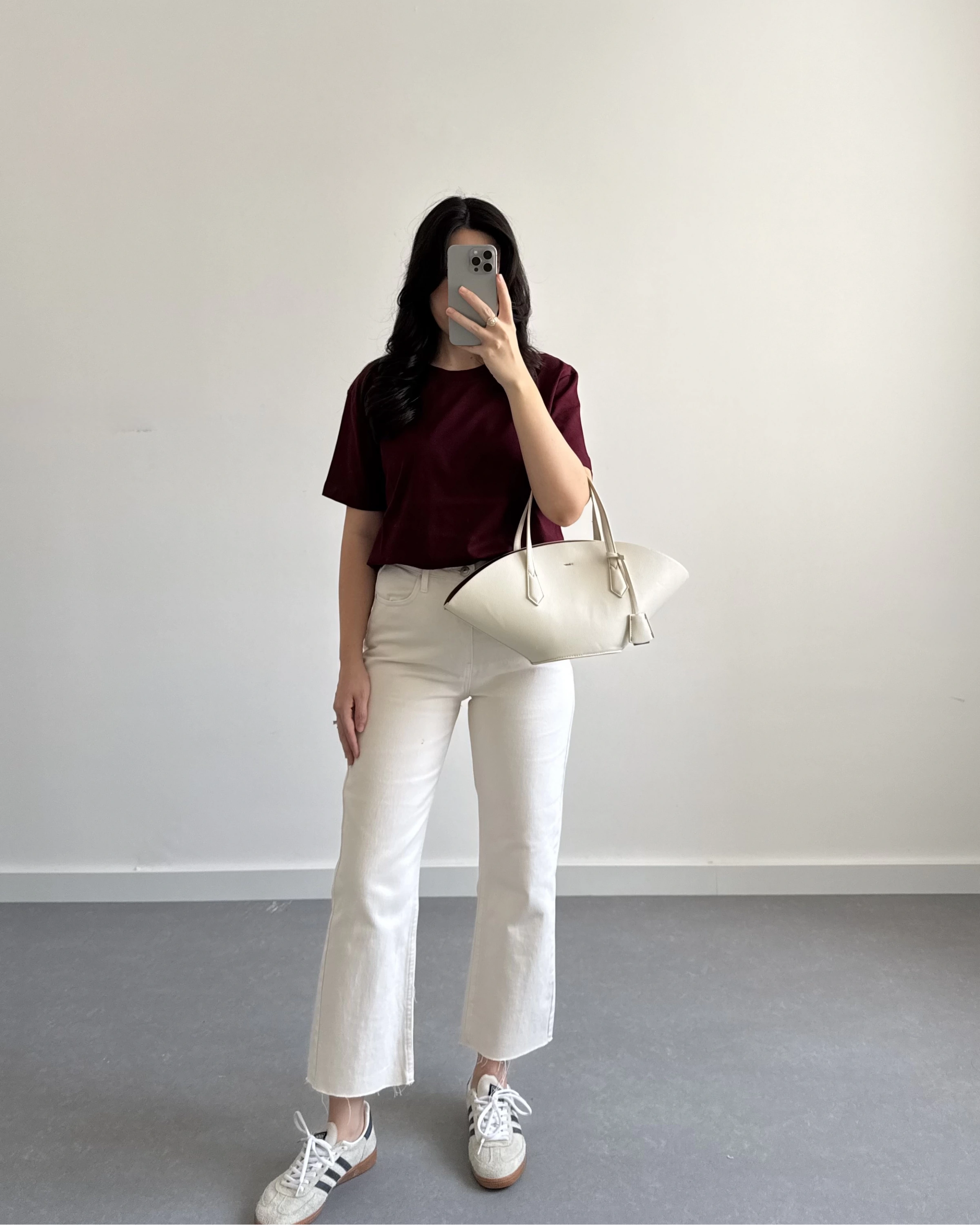 ULTRA YÜKSEK BEL STRAİGHT FİT MODEL EKRU JEAN